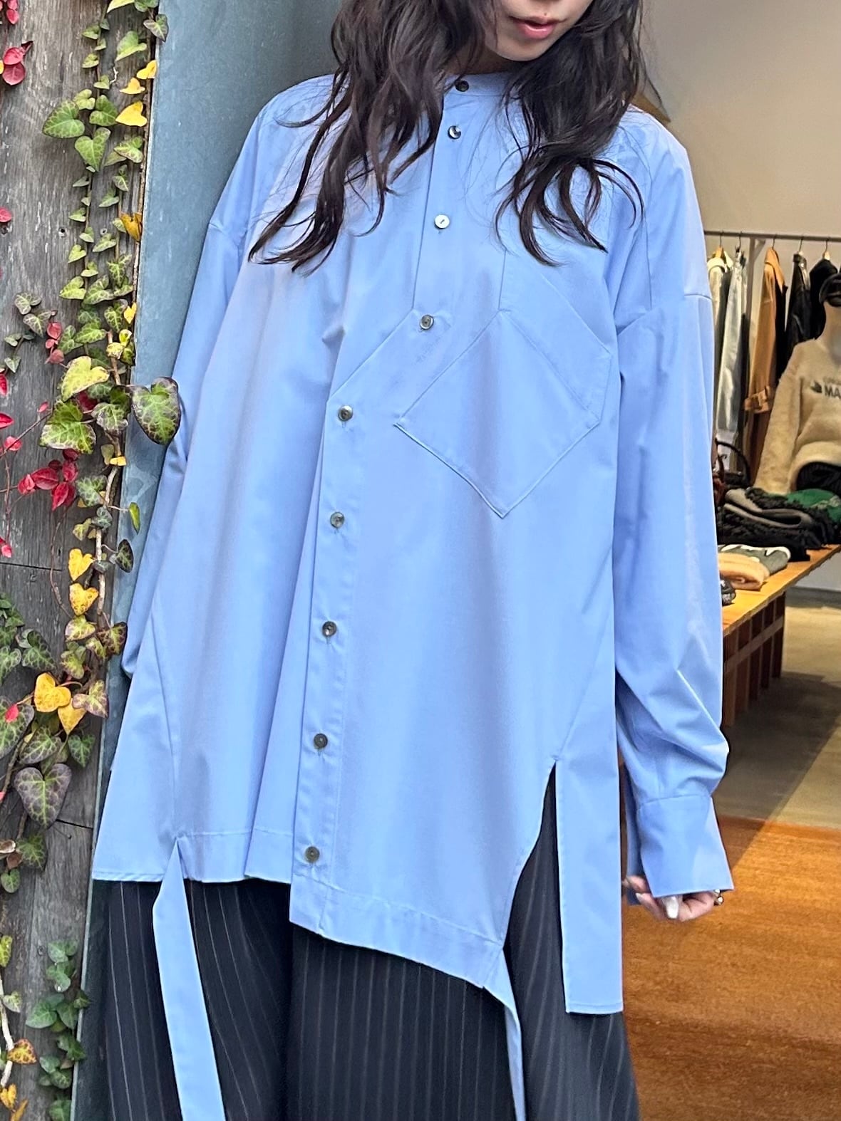 25SS】ENFOLD エンフォルド / WIDE BOX SHIRT / シャツ | TRENT online