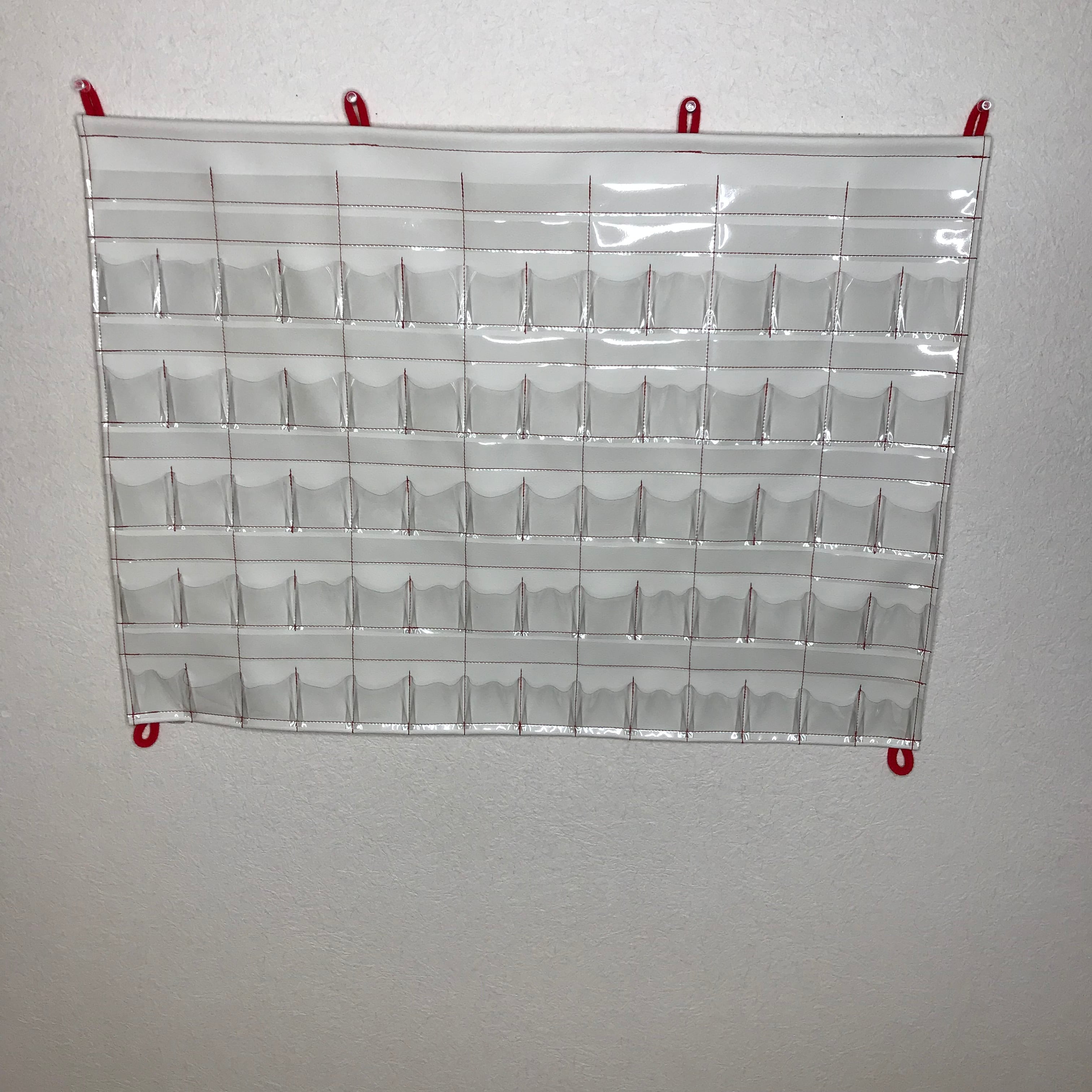 ハンドメイドお薬カレンダー1か月用 1日 2回用（朝・夜）曜日 日付