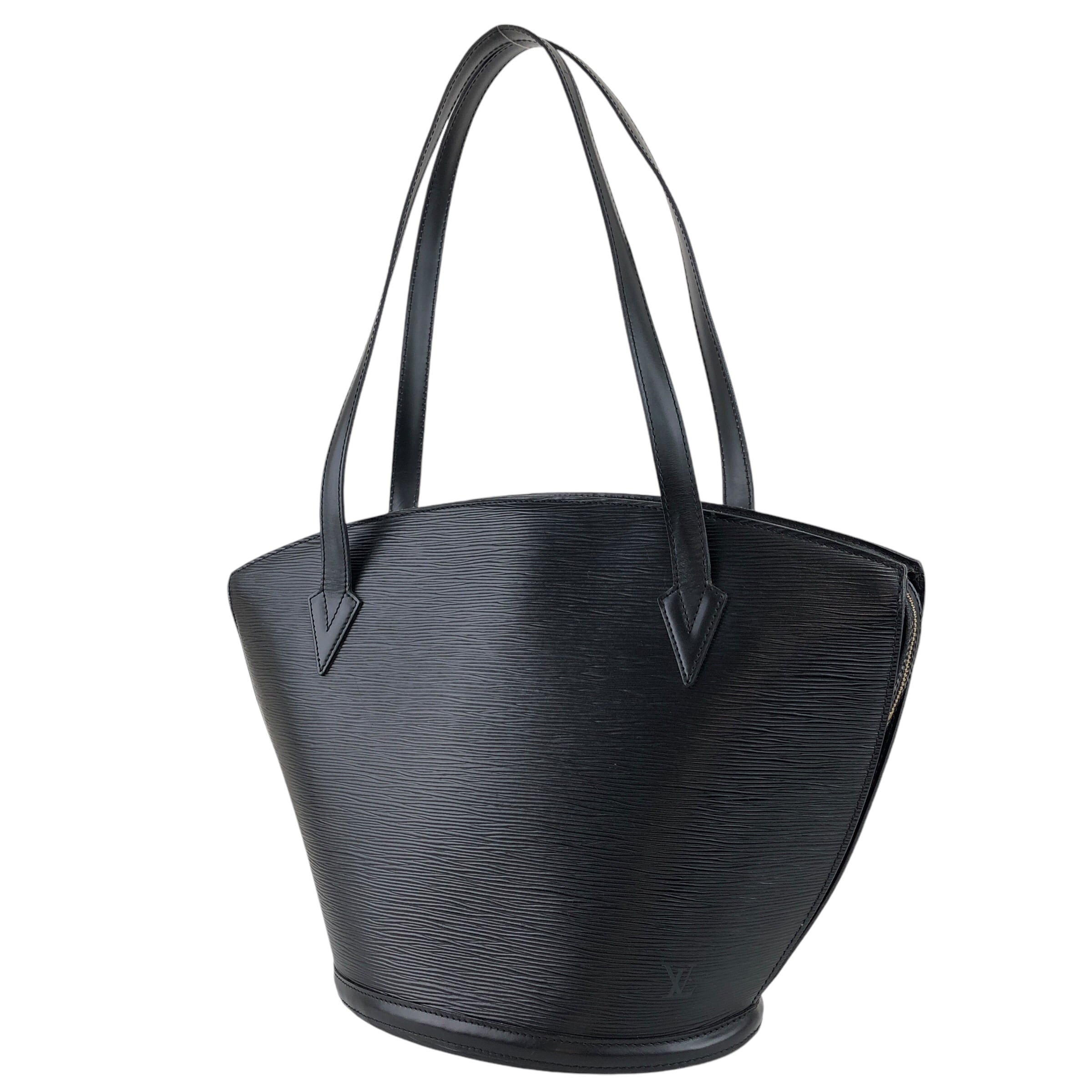 LOUIS VUITTON ルイヴィトン エピ トートバッグ ブラック レザー