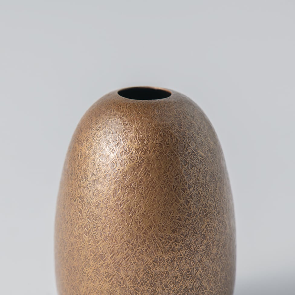 一輪生 繭 素銅色 | 玉川堂 オンラインショップ