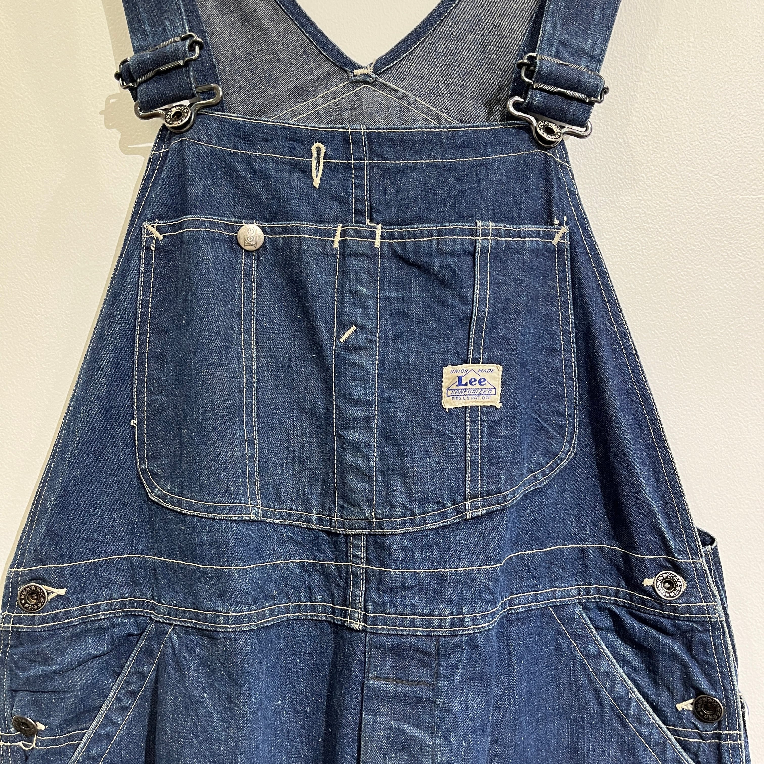 40s WWⅡ Lee 91-SB Denim Overall 40年代 大戦 リー オーバーオール