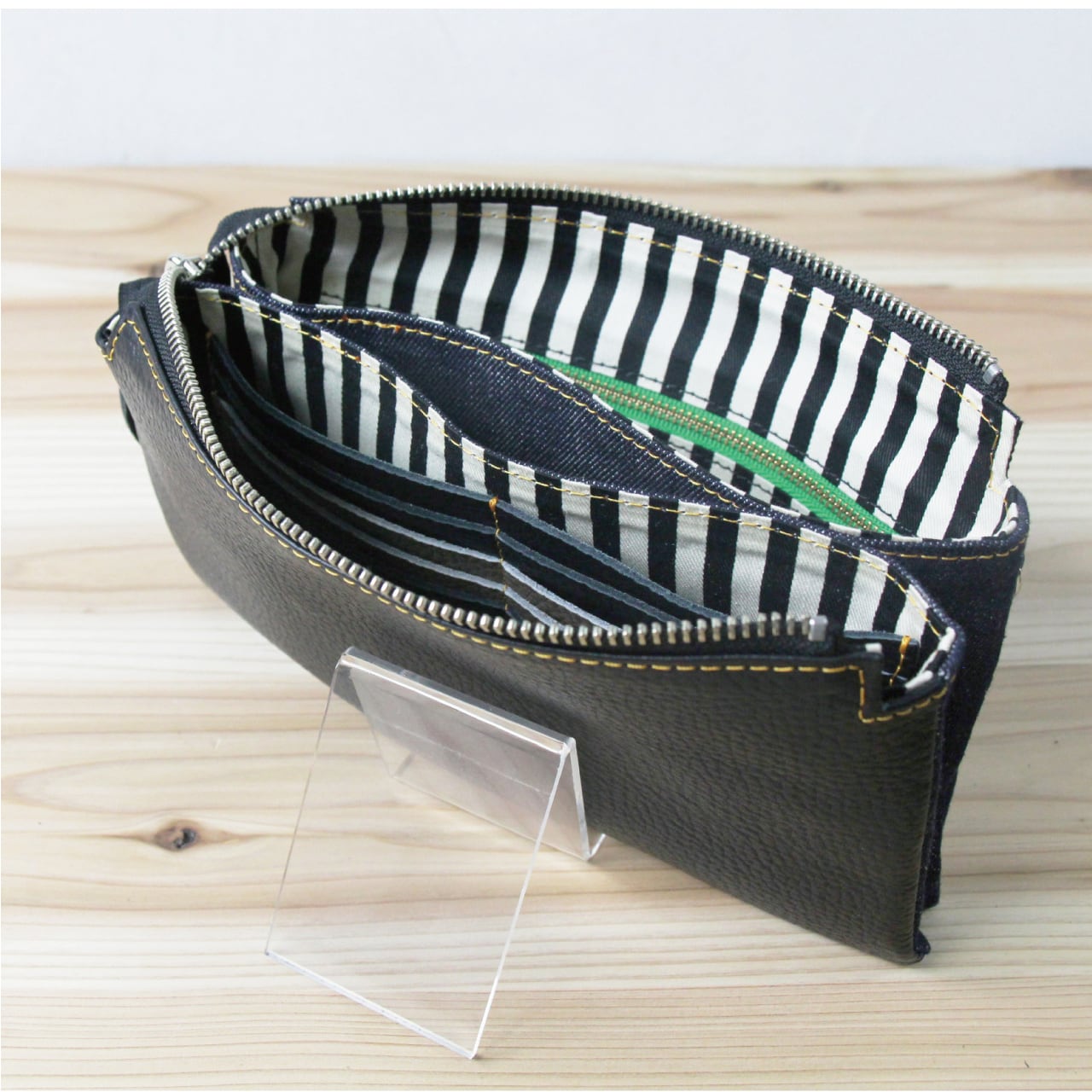 おしゃれで便利！岡山デニムのお財布バッグ | 岡山かばん OKAYAMA KABAN