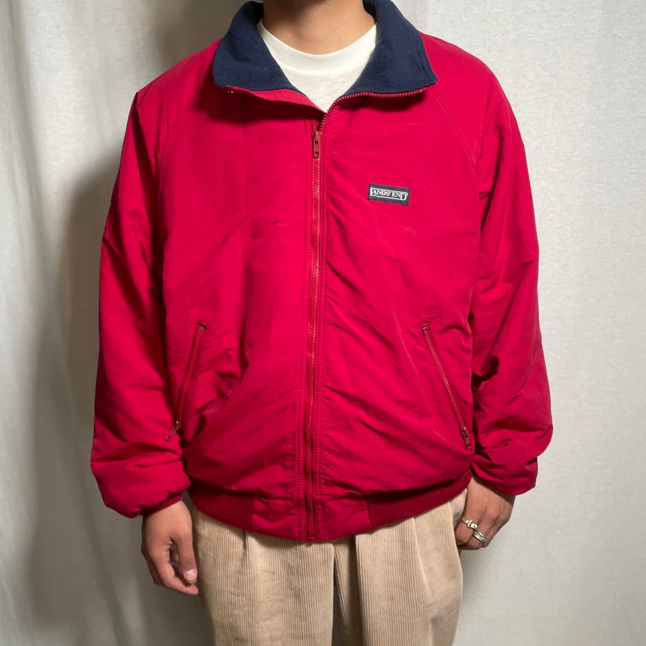 90年代 USA製 LANDS' END ランズエンド SQUALL JACKET シェル