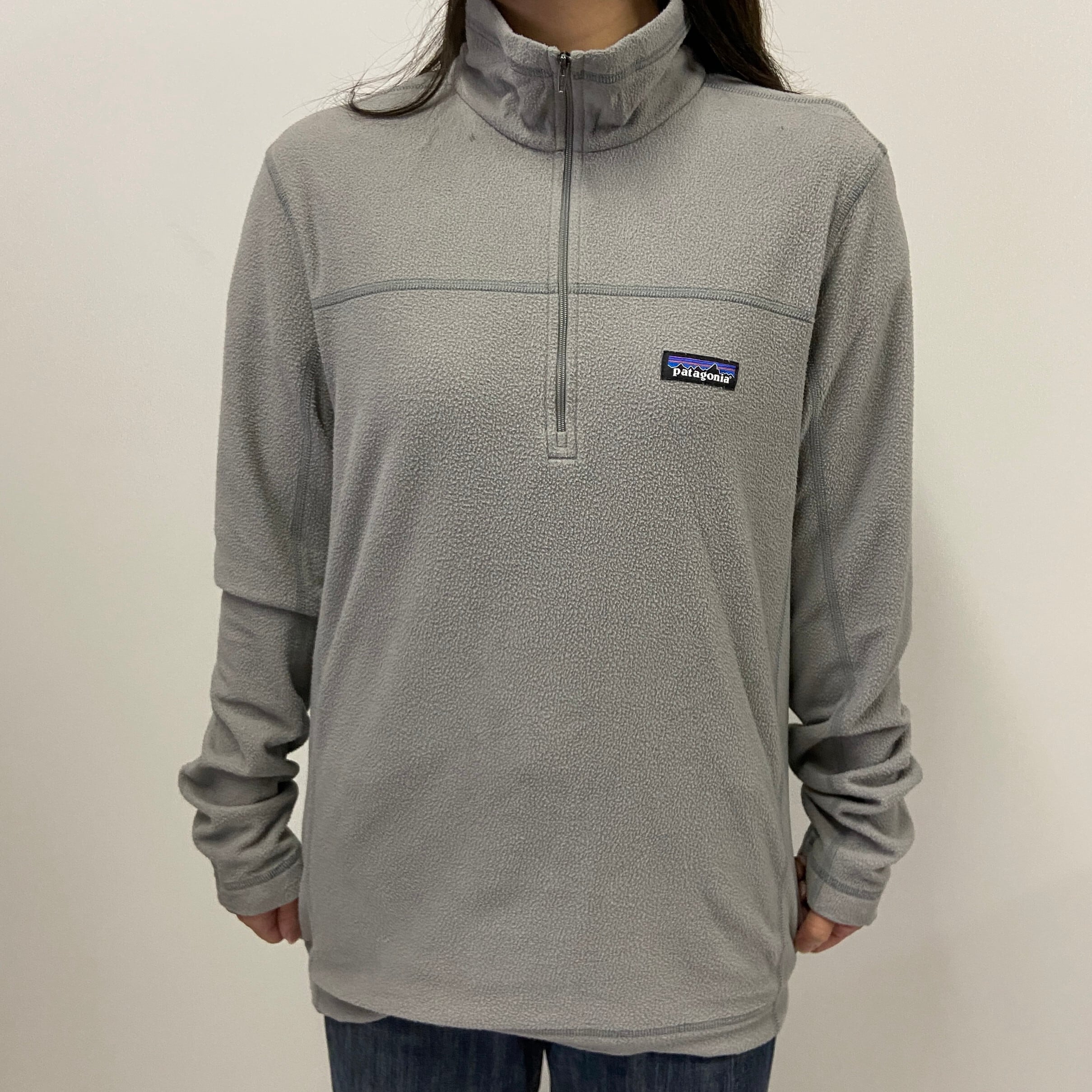 19年製 patagonia パタゴニア マイクロD ハーフジップ フリースプル