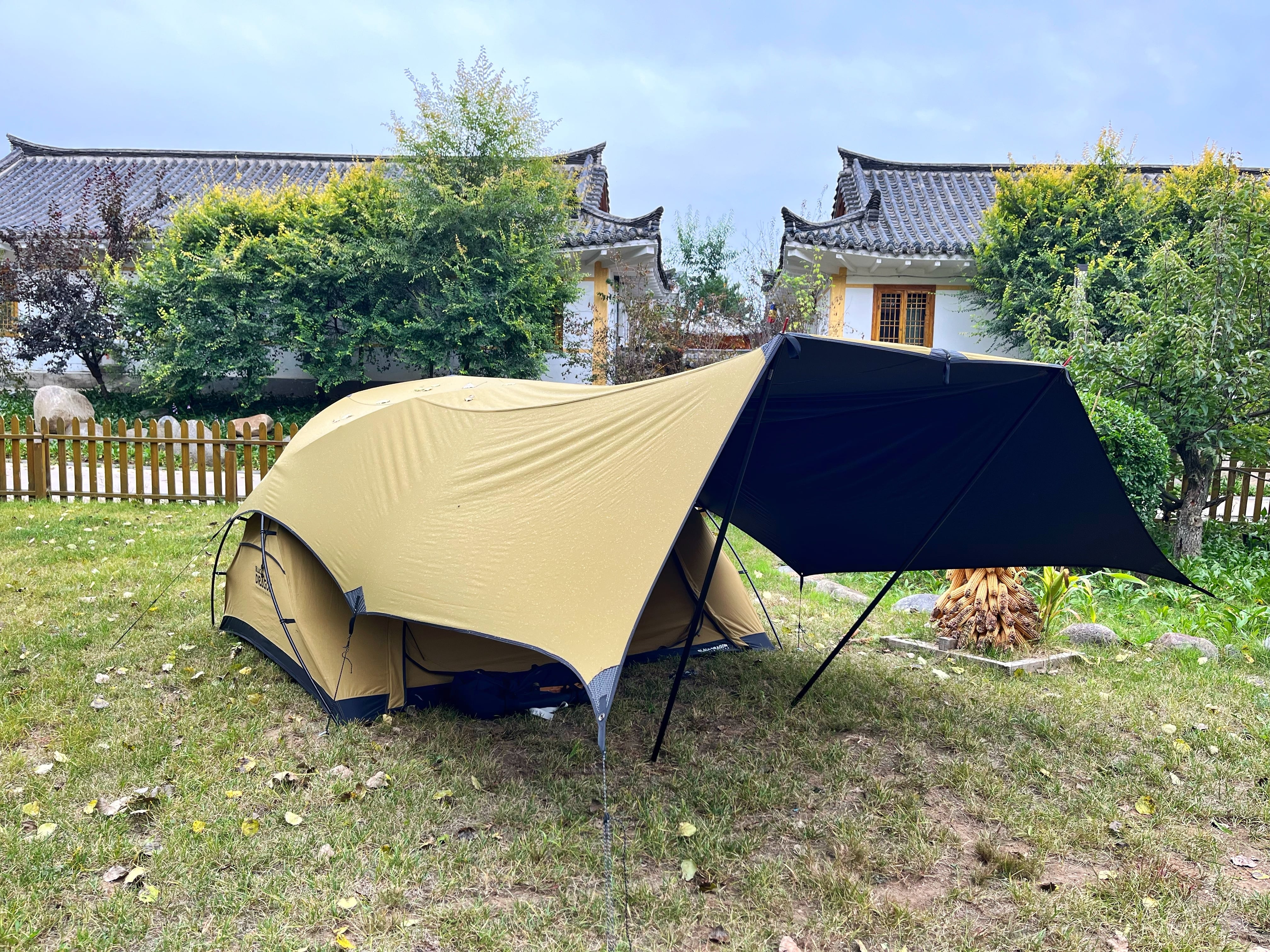 4P Pro T/C Tent [YUNAN pole] | Black Dragon Japan