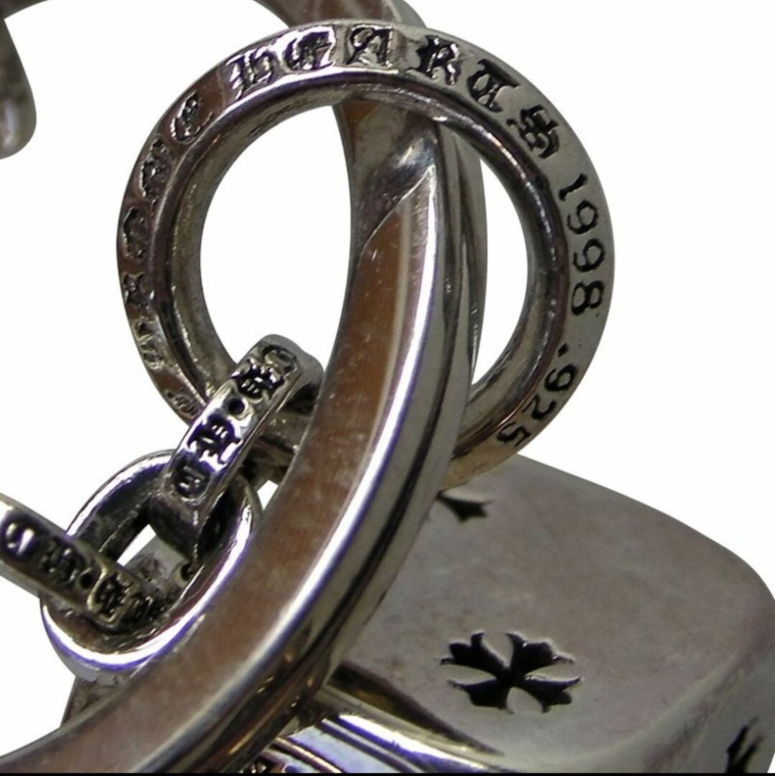 CHROME HEARTS クロムハーツ サイコロ ダガー キーリング | chromehearts