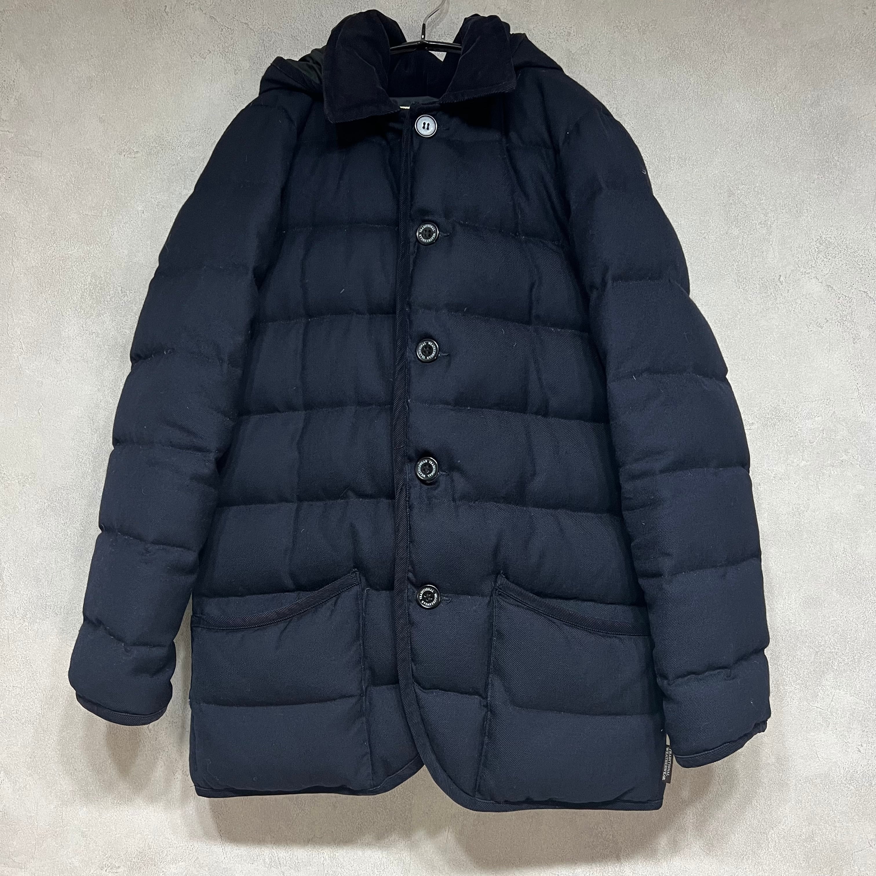 Traditional Weatherwear ダウンコート ネイビー アウター