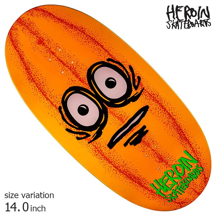 HEROIN ヘロイン デッキ スケボー EGGZILLA 3 14.0 inch スケート