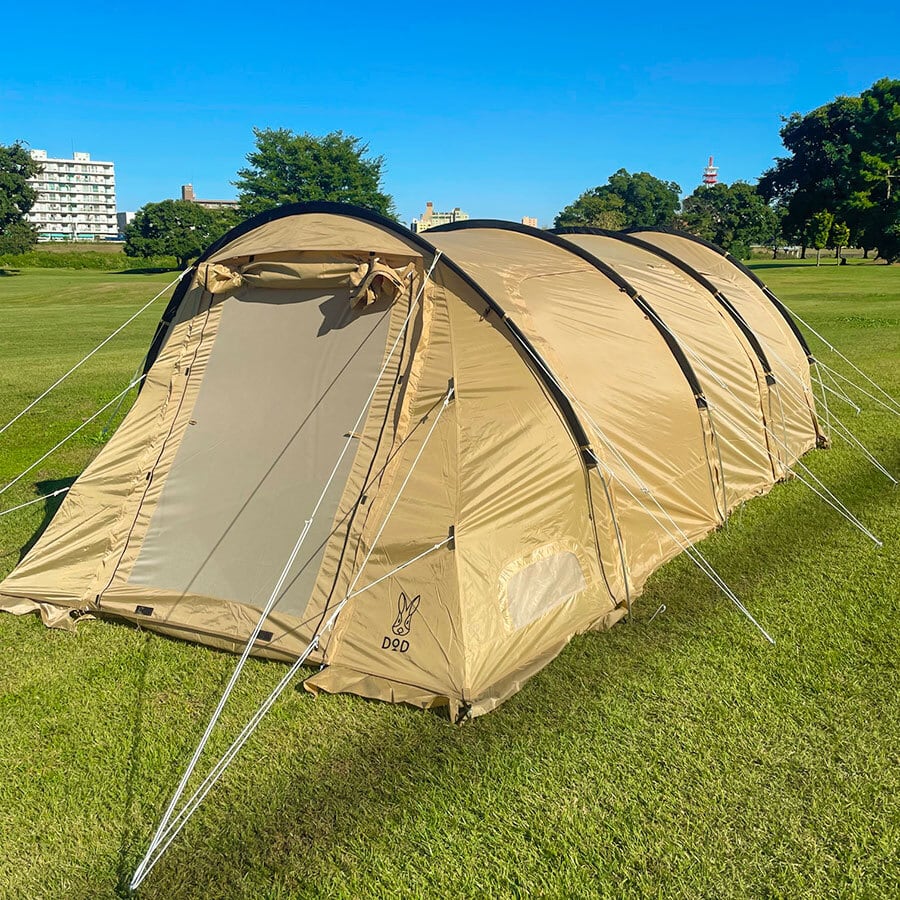 DOD カマボコテント3M（タンカラー） 5人用 参考価格75,900円【5泊