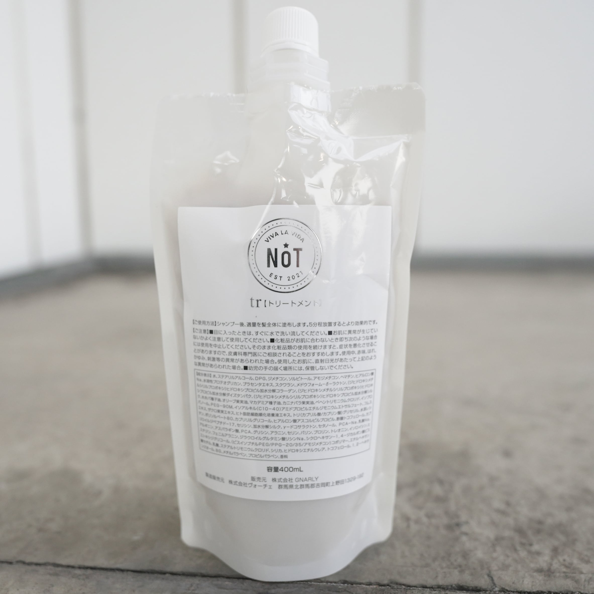 NOTトリートメント400ml詰替 | NOTginza