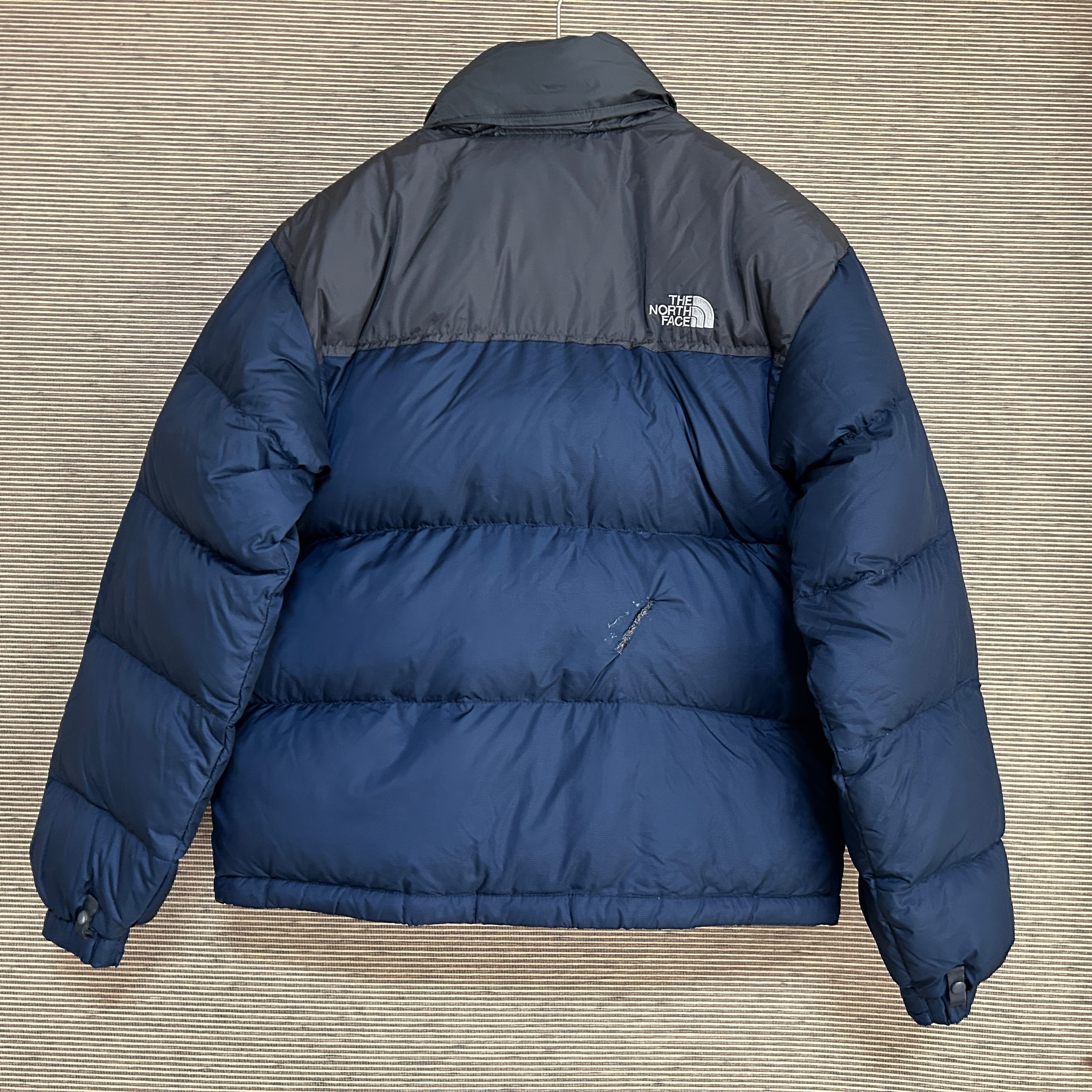 ノースフェイス ダウンジャケット ヌプシ 700 ネイビーUS規格 ワン
