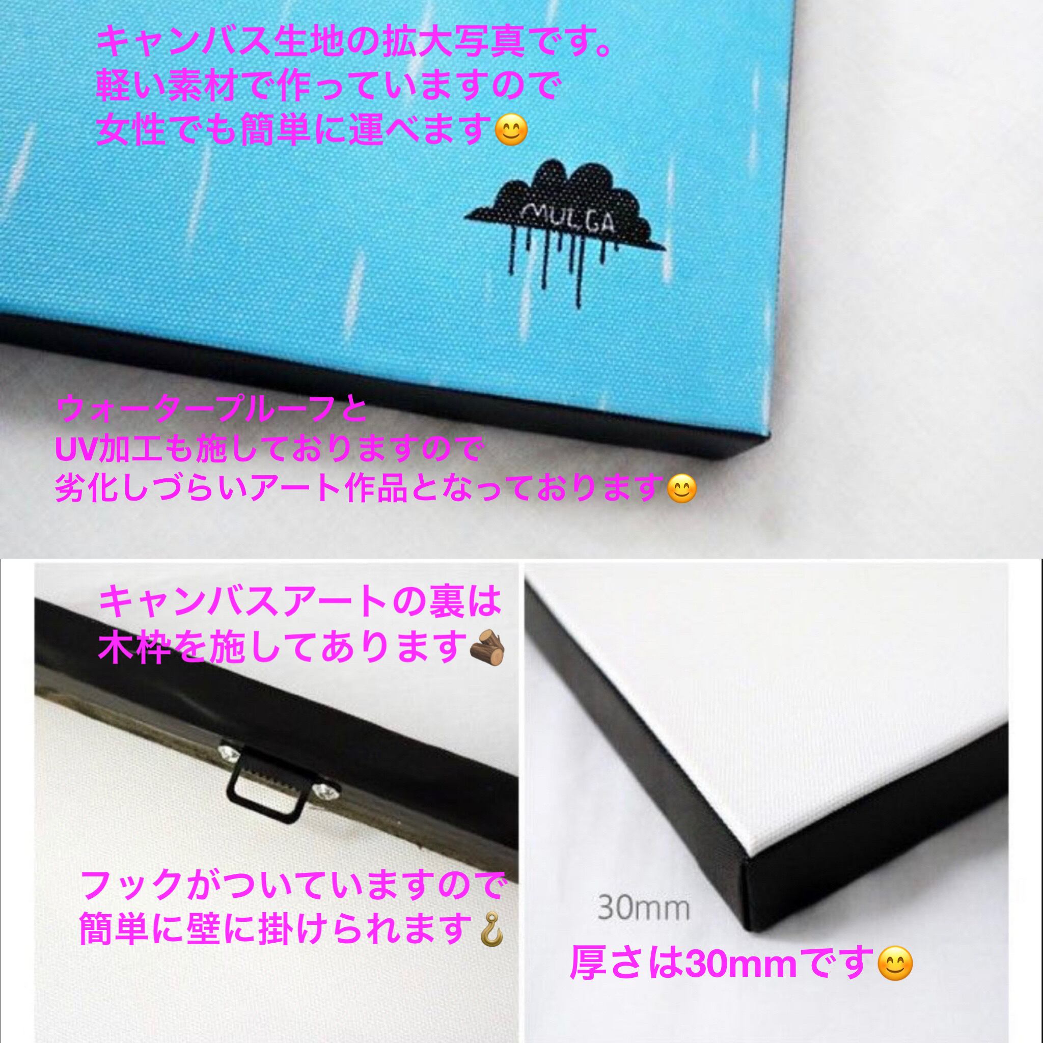 アートインテリア(キャンバス)/A-C-1-5040_Leroy the Lion | MULGA THE