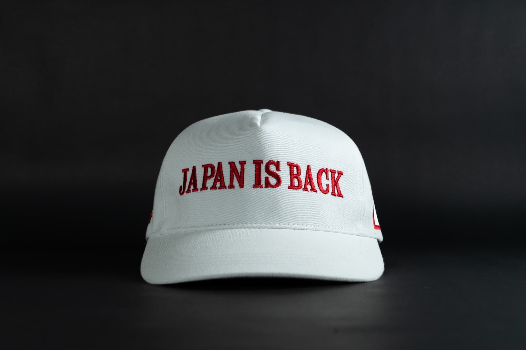 Japan is back キャップ ホワイト | チームサナエ Veanas号公式グッズ