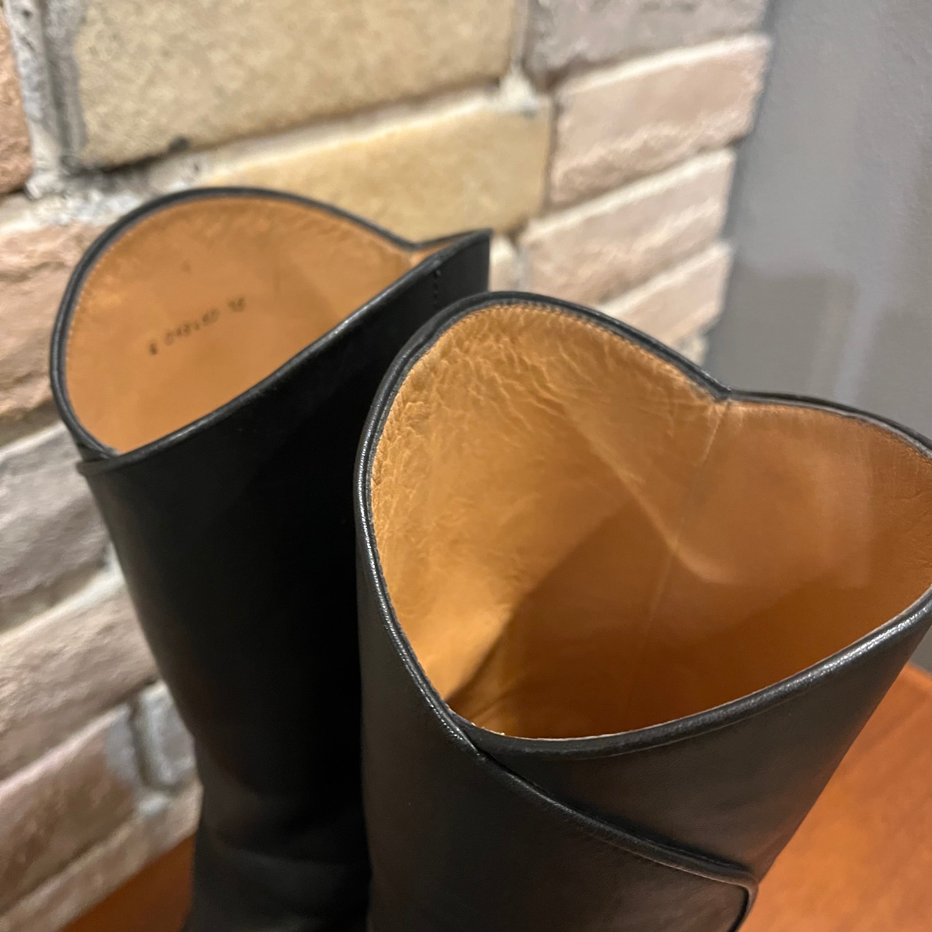 tanino crisci leather long boots size36 タニノクリスチー