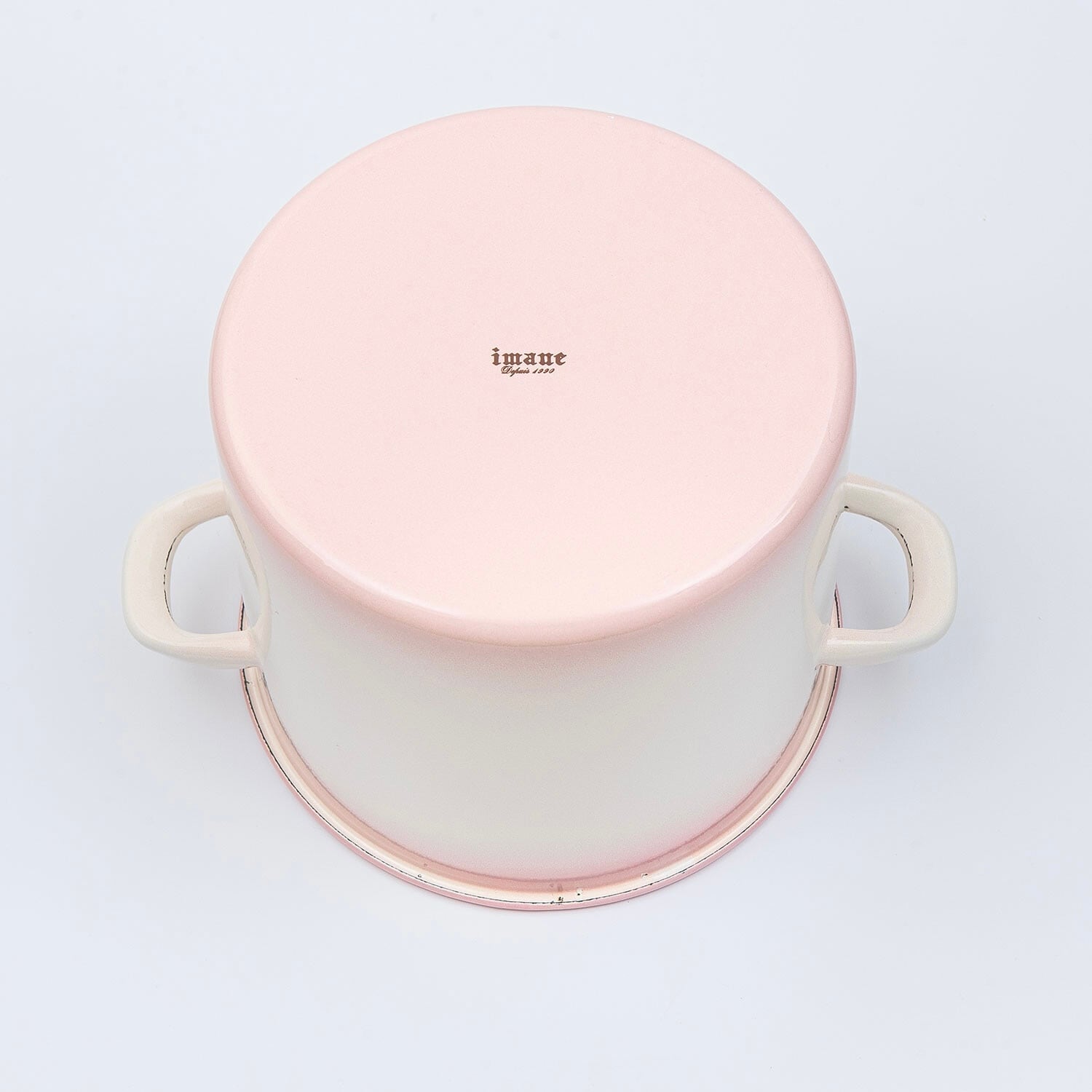 イマン ホーローライス缶 鍋 ローズバスケット柄【imane】 | pear cat