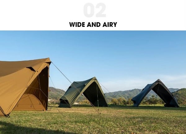 MINIMAL WORKS スーパーポジション ソロ A型シェルター T/C生地 2人用