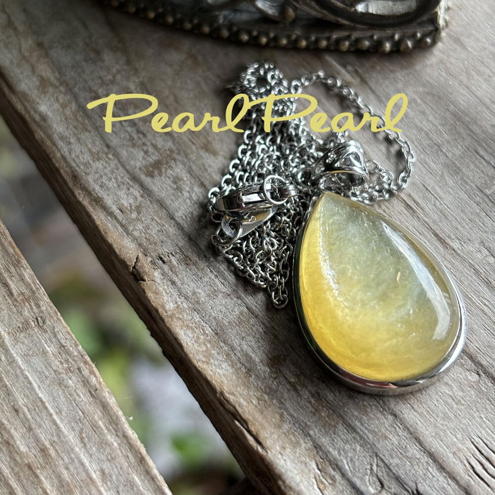 ゴールデンマイカ（ゴールデンレピドライト）TOPネックレス | 大阪梅田