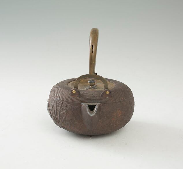 銚子 亀 鉄 燗鍋 間鍋 一対 ペア 金属工芸 茶道具 懐石道具 酒器 茶