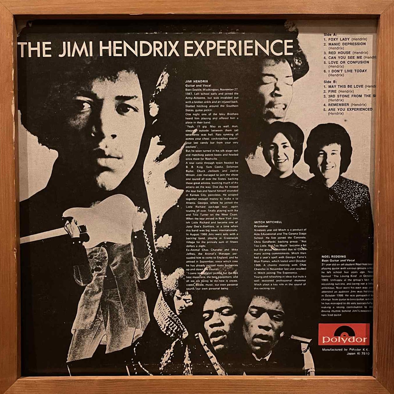 The Jimi Hendrix Experience – Are You Experienced (LP