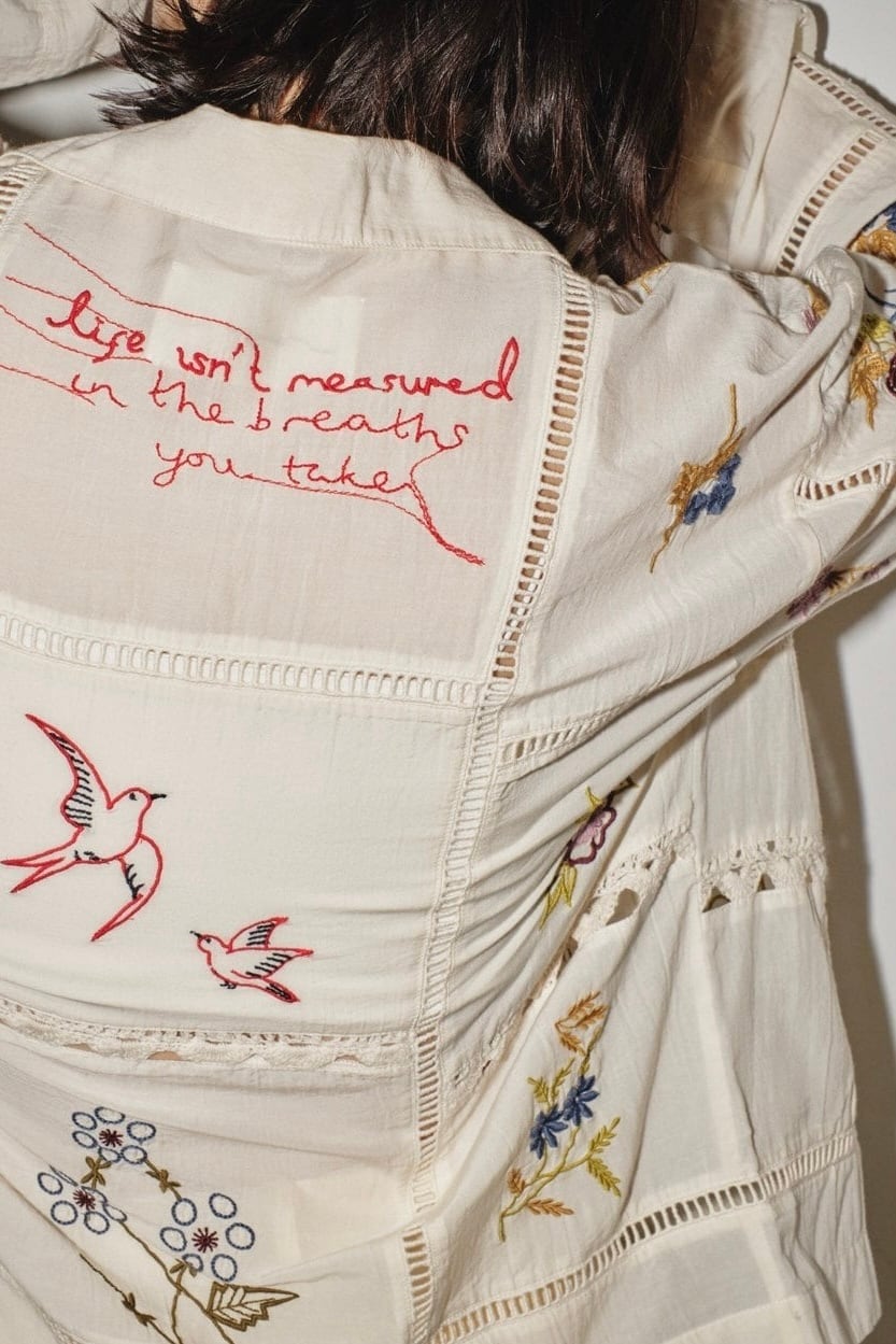 TODAYFUL Embroidery Patchwork Shirts エンブロイダリーパッチワーク