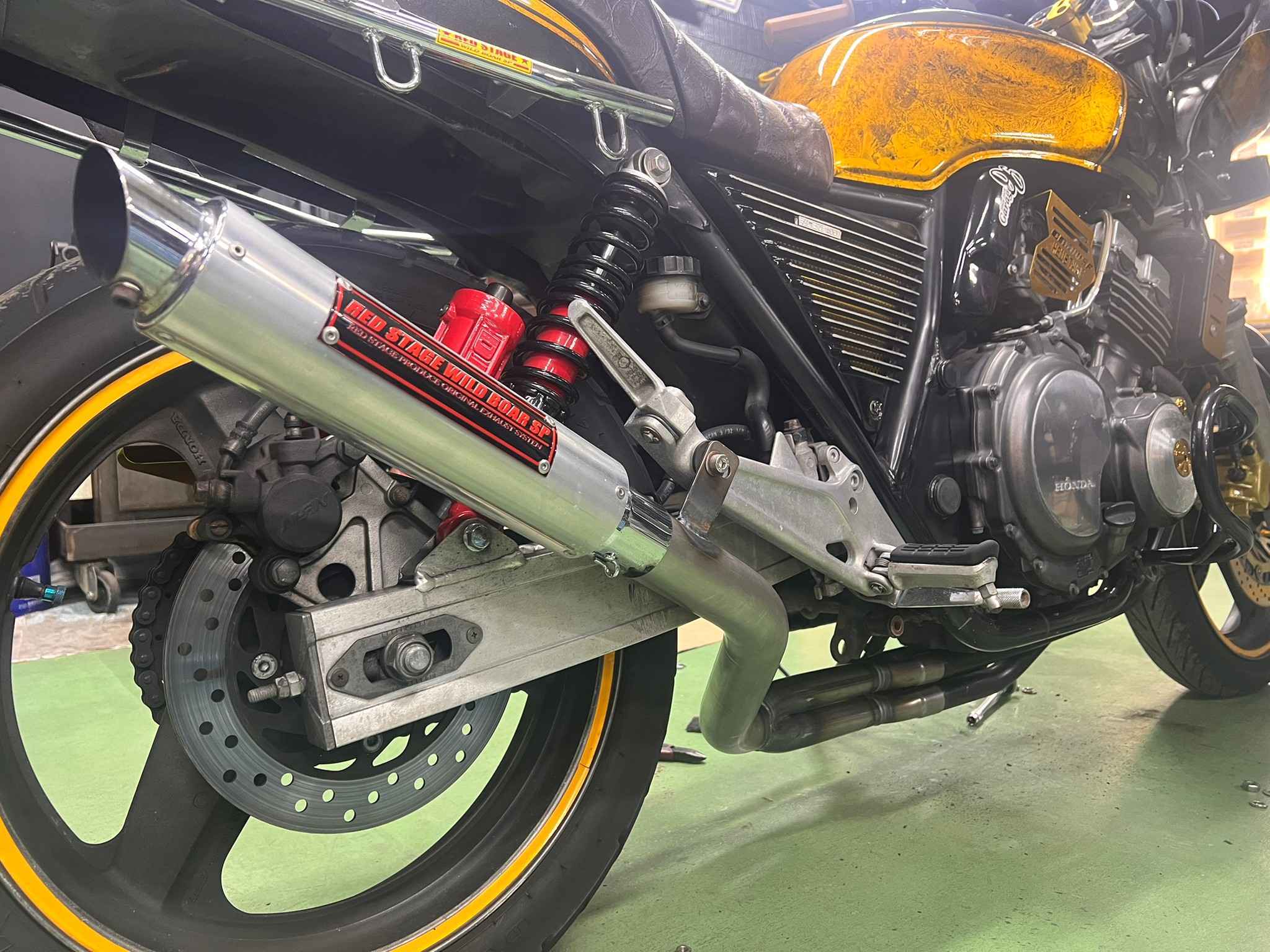 CB400SF NC31 バージョンS【飛燕外伝】 4-2-1オリジナルマフラー