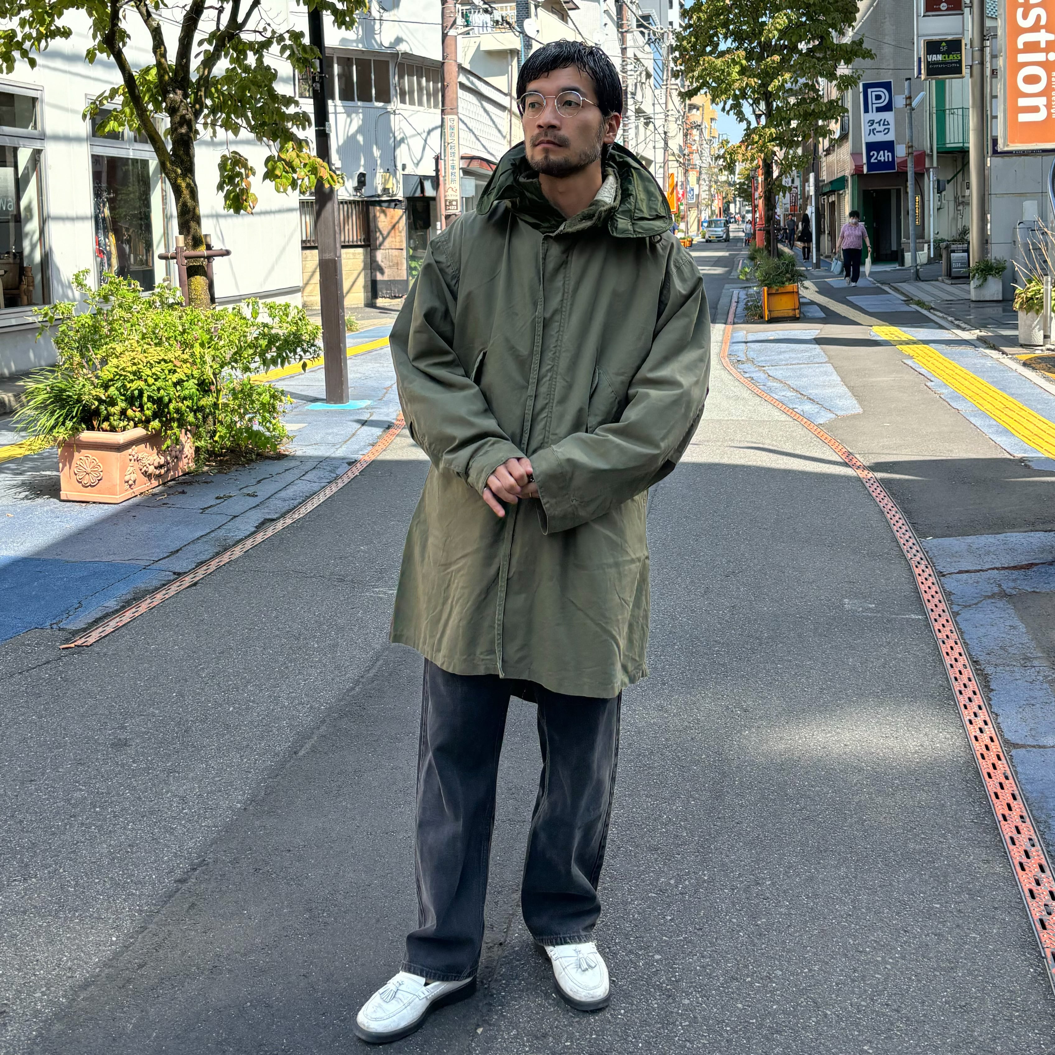 80's US ARMY M-65 Fish Tail Parka 