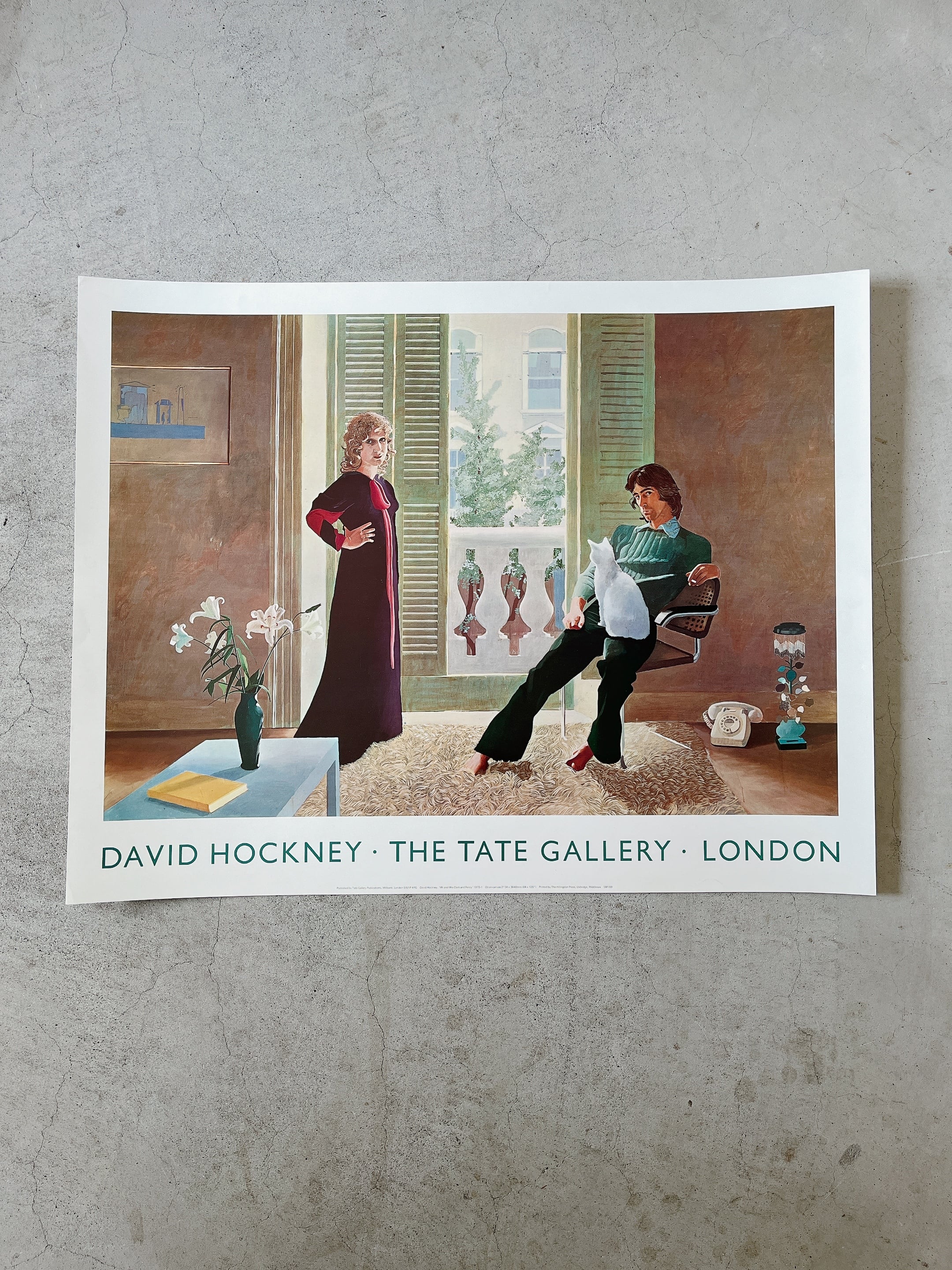 デイヴィッド・ホックニー『DAVID HOCKNEY THE TATE GALLERY LONDON