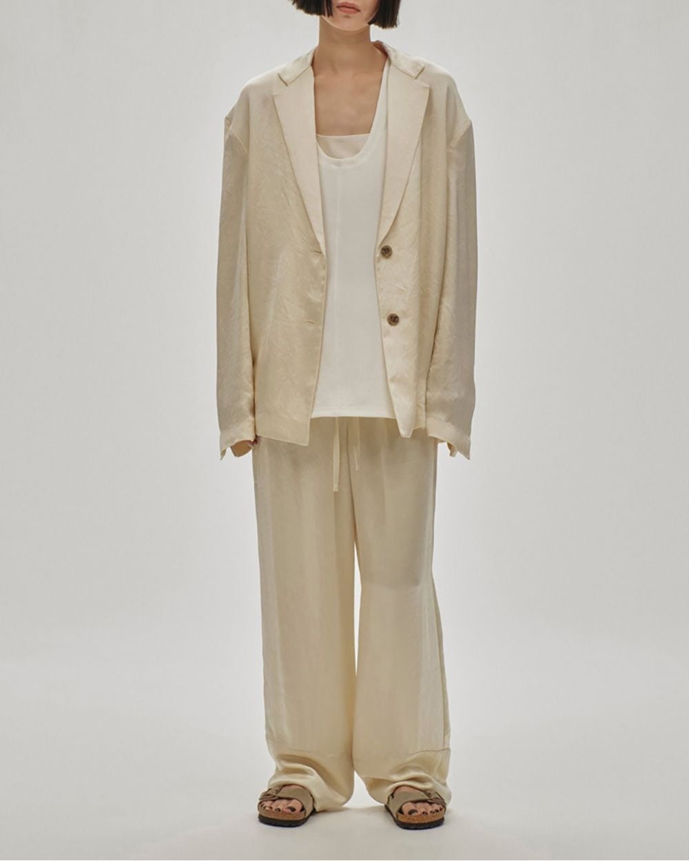 TODAYFUL(トゥデイフル) Satin Over Jacket | サウスオレンジ｜メンズ