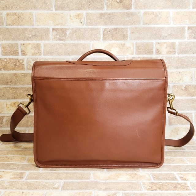 オールドコーチ ☆ ターンロック 2WAY ブリーフケース A4OK キャメル