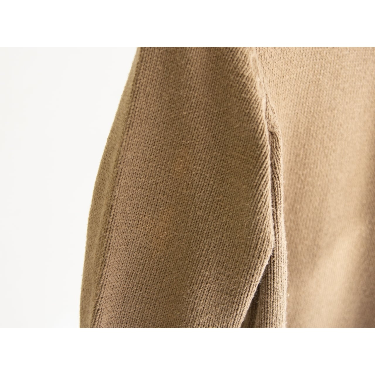 INVERALLAN】Made in Scotland Cotton Hand Knitted Sweater（インバー