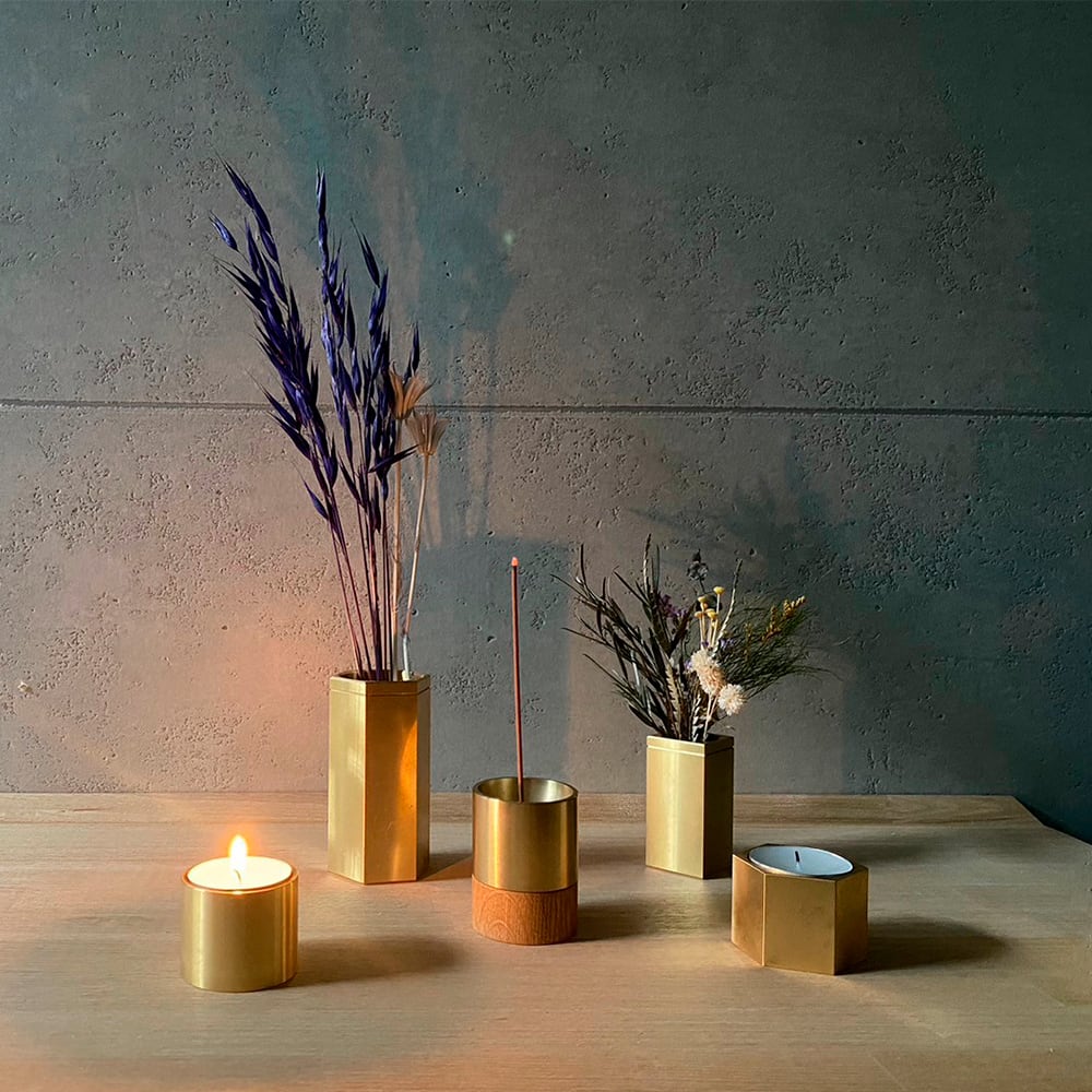 キャンドルホルダー HEXAGON | CTSH LIGHT.