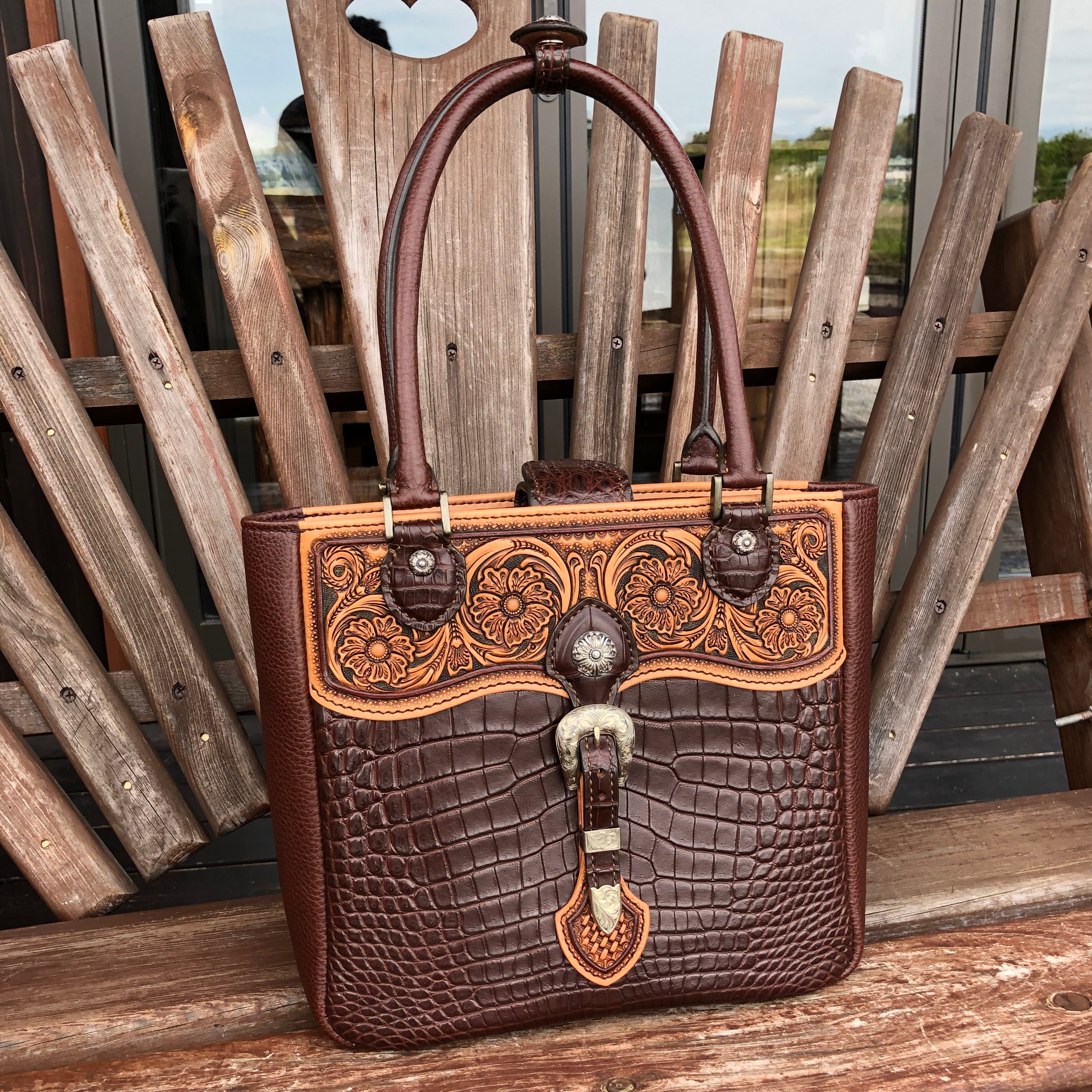 レザークラフトWHOL創業20周年アニバーサリー ナイルクロコダイル