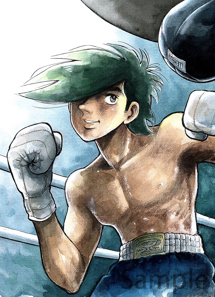 あしたのジョー『燃えつきるまで』 版画 | ART SPACE