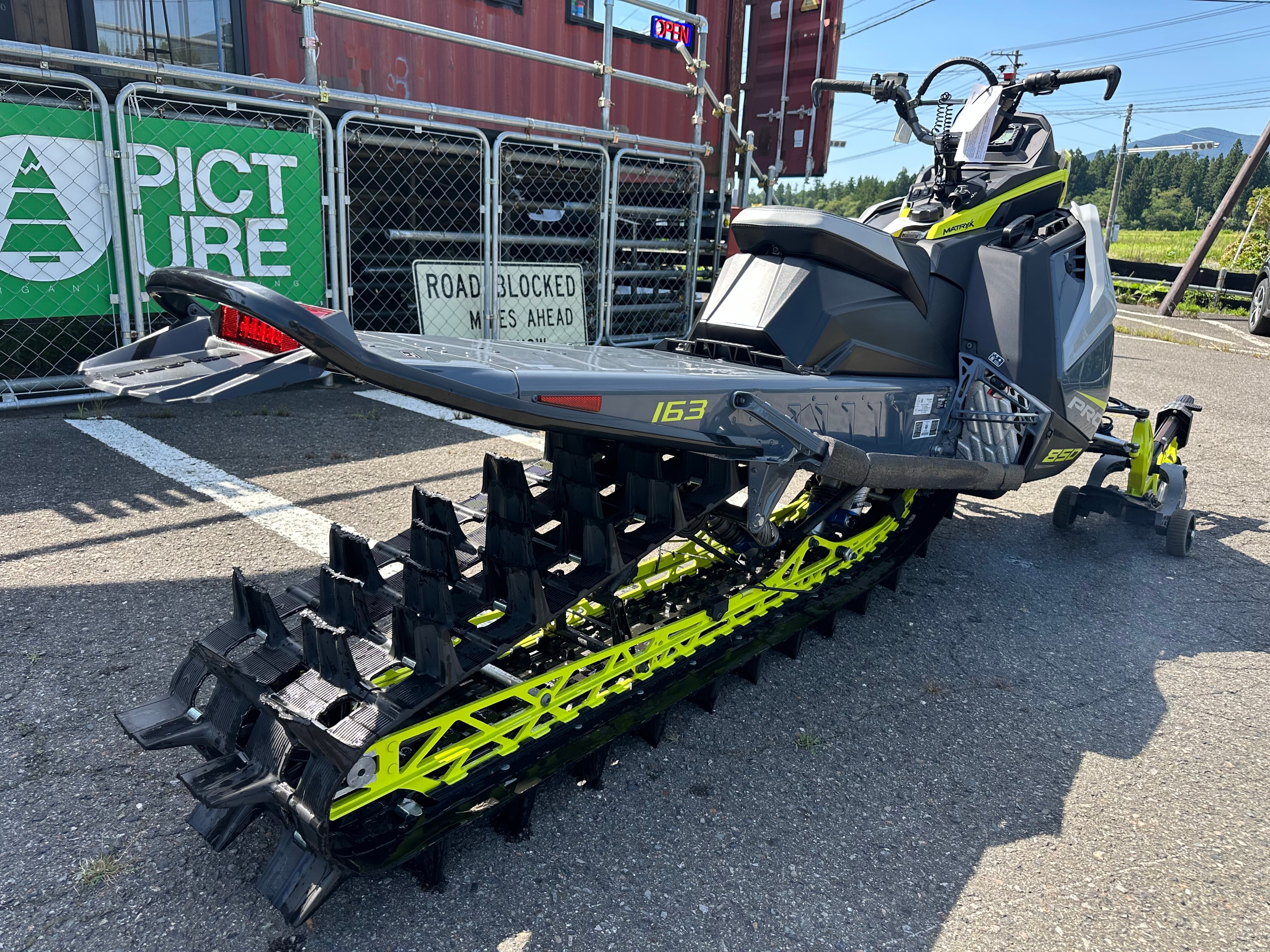 未使用] 22ポラリス マトリックス 850 RMKPRO 163/3 セル付き！スノー