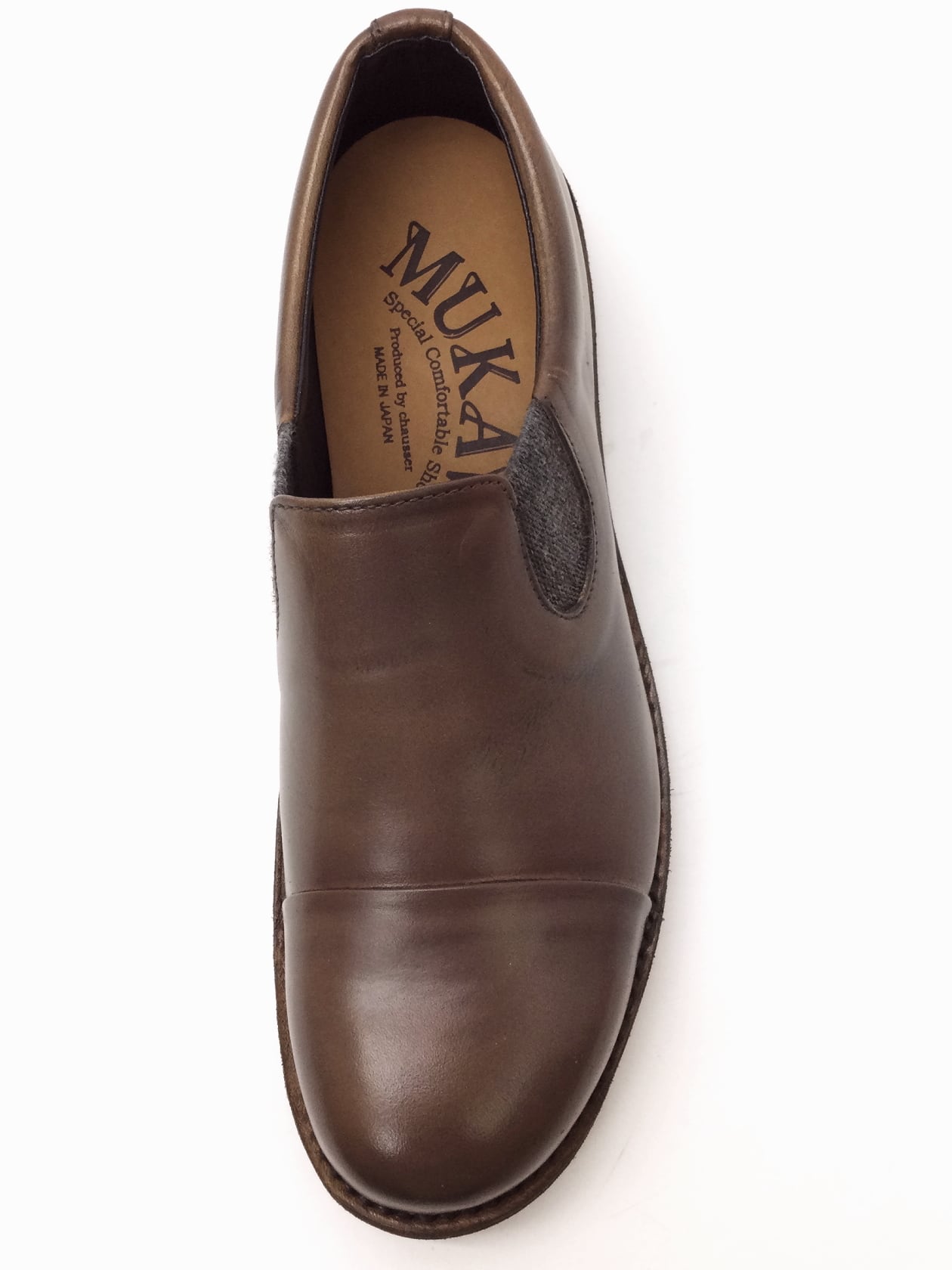 ムカヴァ】MU-968 グレー GRAY スリッポンシューズ レディース 靴