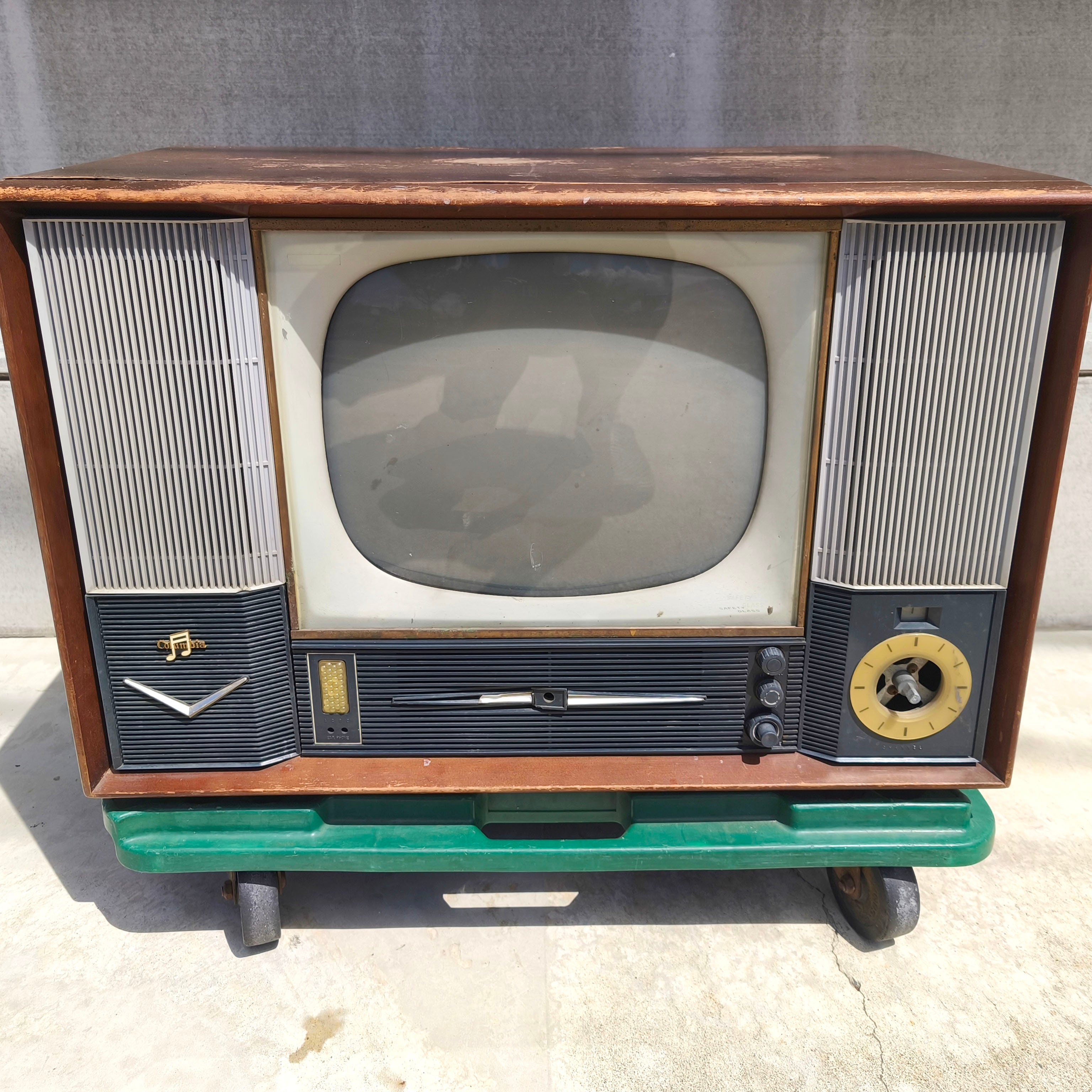 National(ナショナル)・レトロテレビ・カラーテレビ・TH-280D(N)・昭和