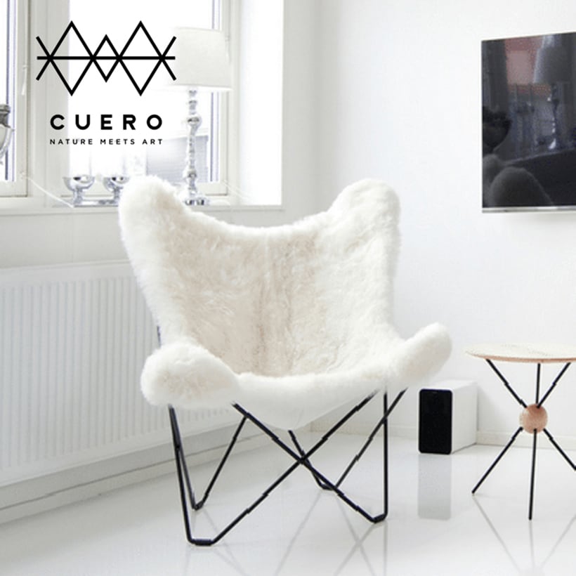 レビューでピロープレゼント》BKF Chair バタフライチェア ICELAND