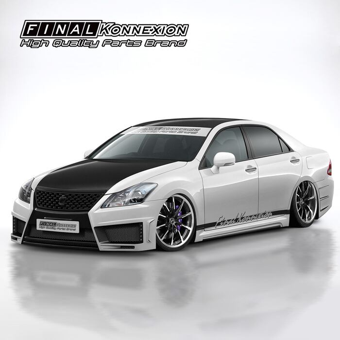 F-05H】 FRP製 リアバンパースポイラー TOYOTA GRS200 クラウン 後期