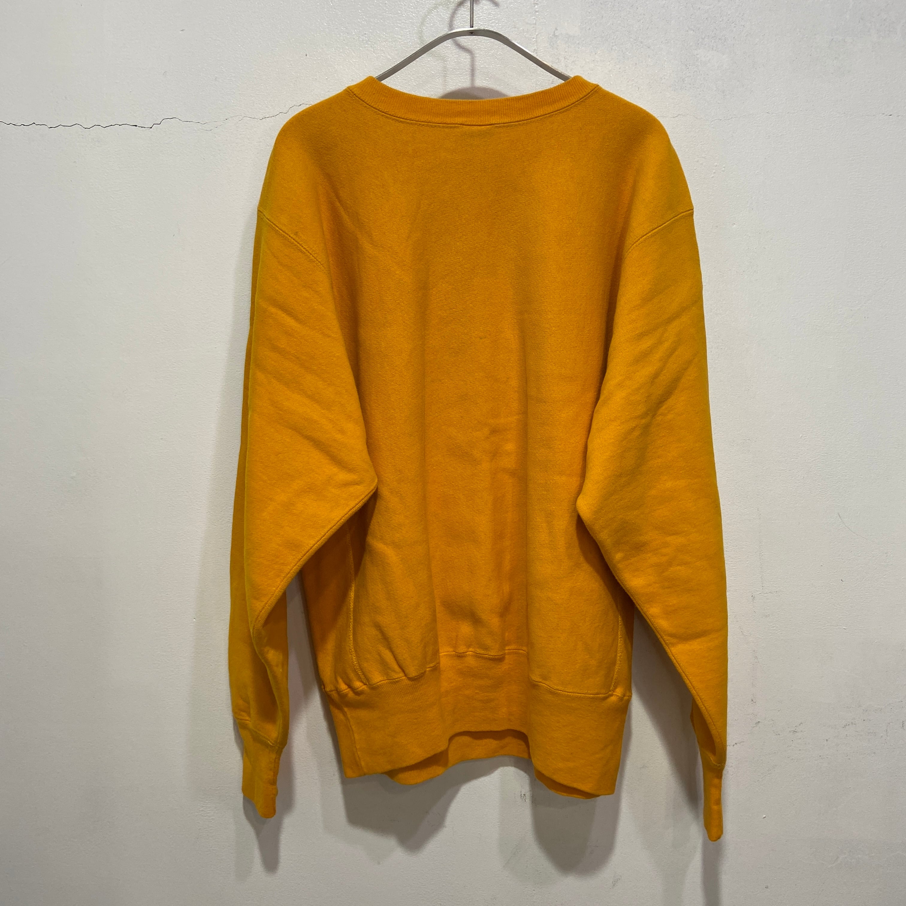 90s USA製 Champion リバースウィーブスウェット マスタード L | 古着