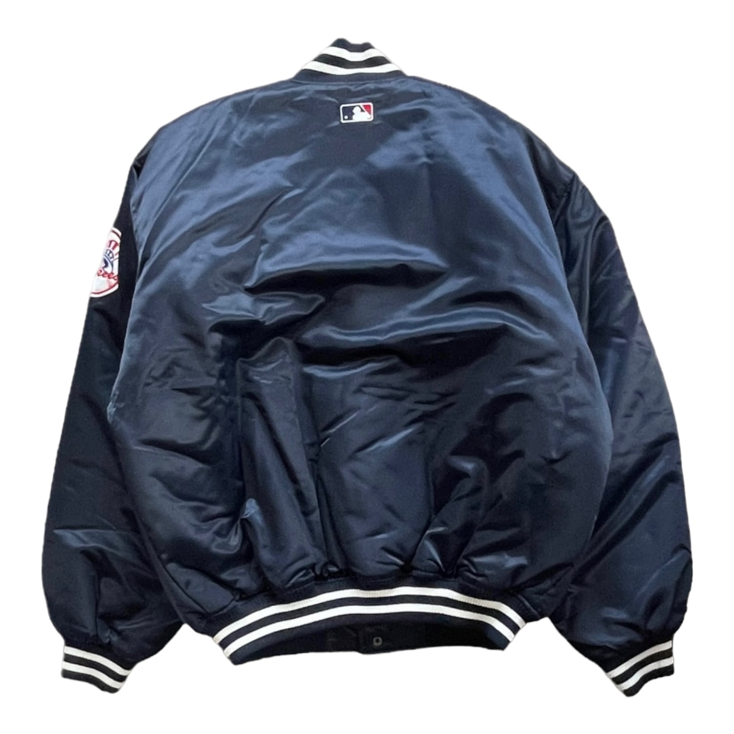 00's majestic マジェスティック MLB ヤンキース スタジャン ネイビー