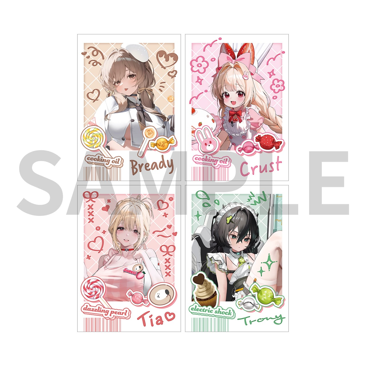 ストア限定】勝利の女神：NIKKE メイドフォト Candy ver. BOX 全8種