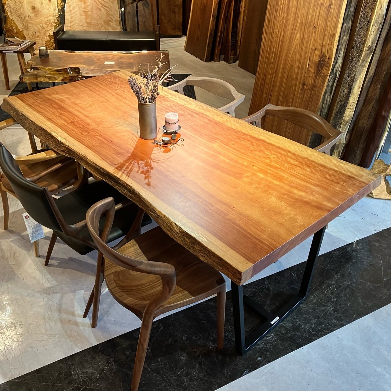 ボセ_2000×900-940×65_青山店_テーブル天板/一枚板 211259-1 | 千年