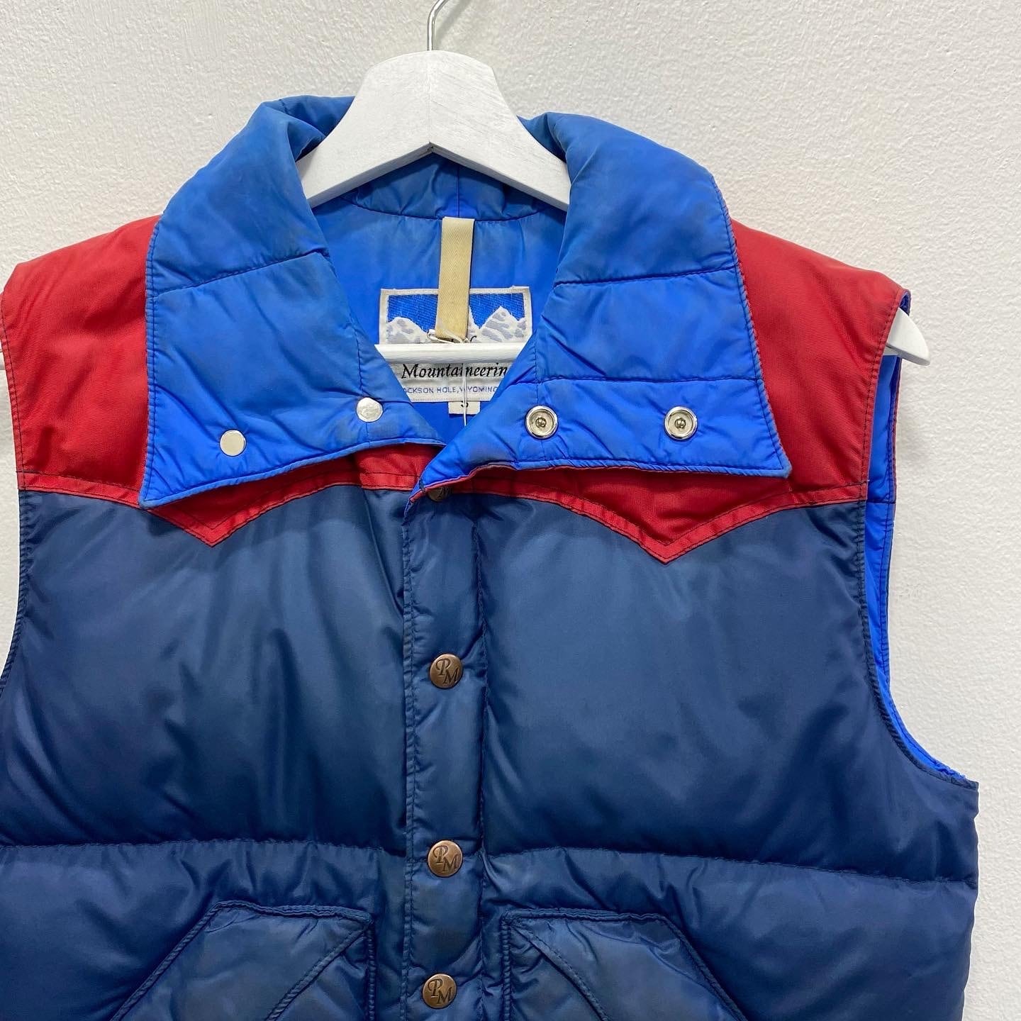 80s Powderhorn Mountaineering Down vest / vintage ビンテージ