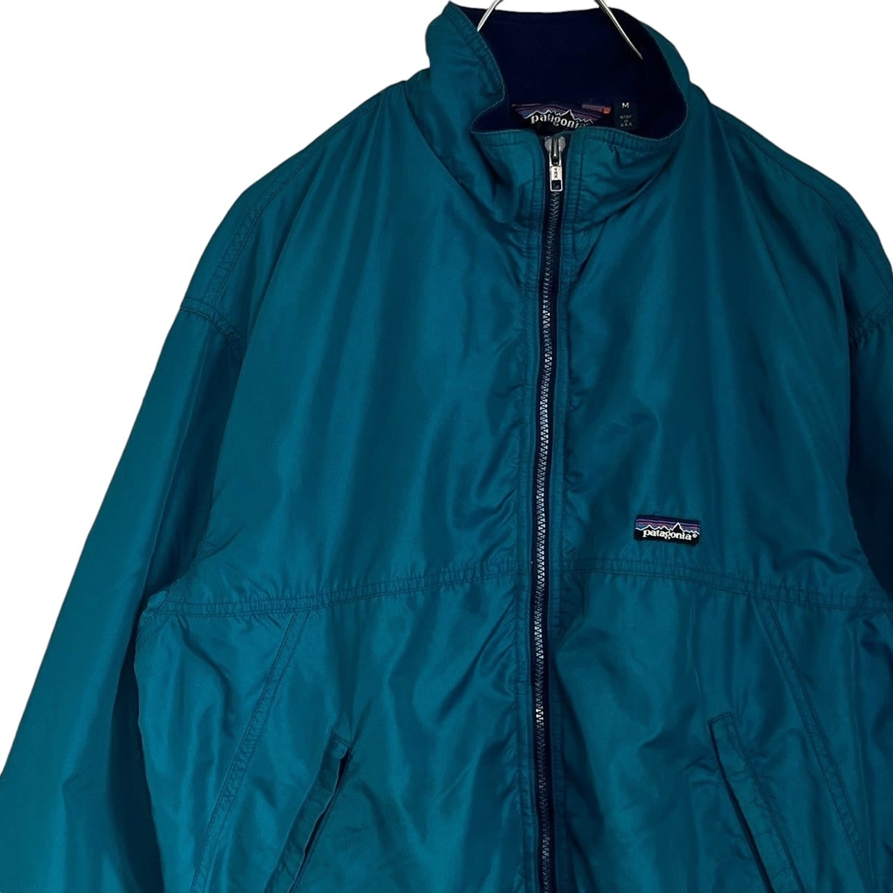 patagonia パタゴニア シェルドシンチラ 刺繍ロゴ ワンポイント 90s