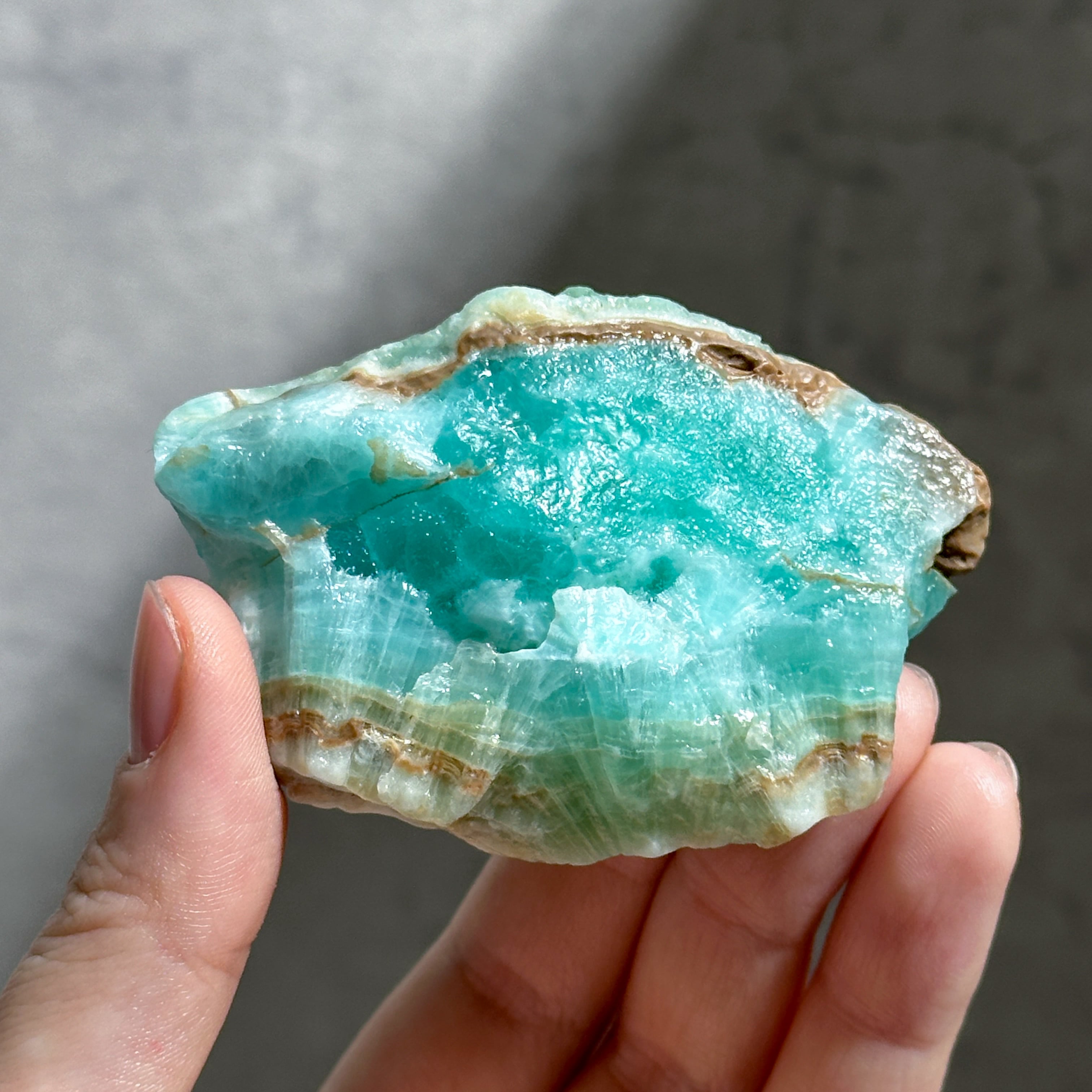 ブルーアラゴナイト 原石63◇Blue Aragonite◇天然石・鉱物