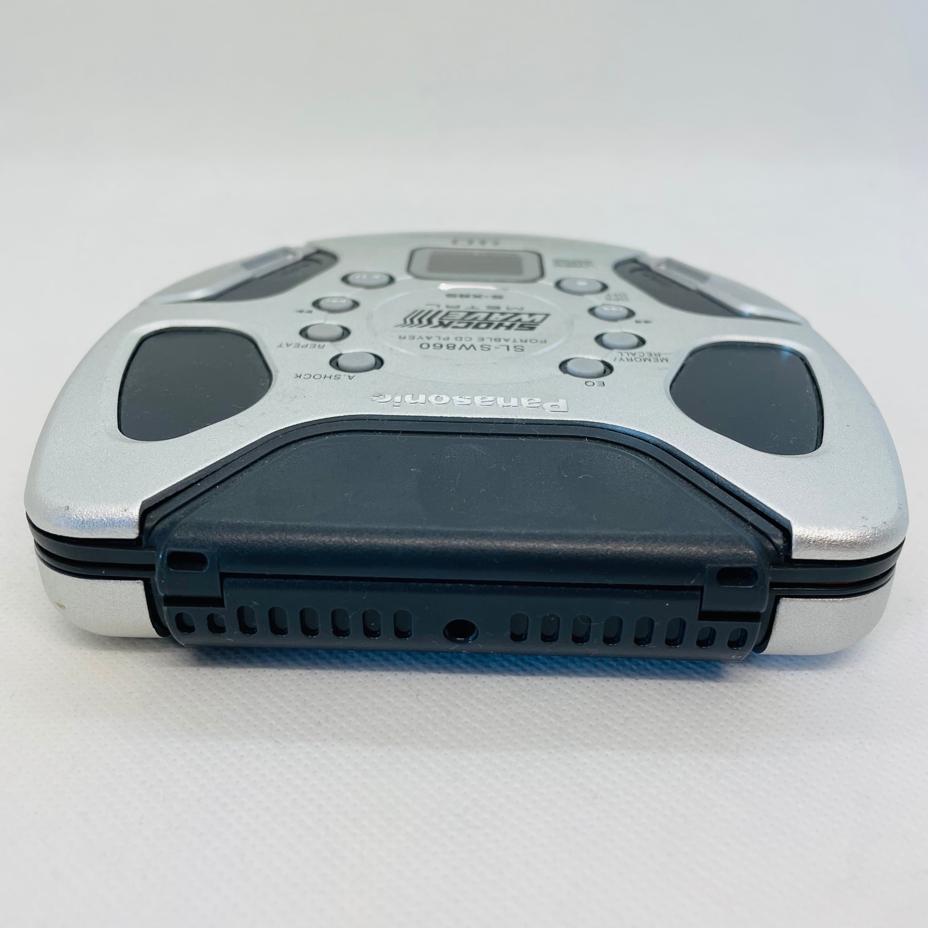 Panasonic SHOCK WAVE METAL ポータブルCDプレーヤー | Rocturnal Music