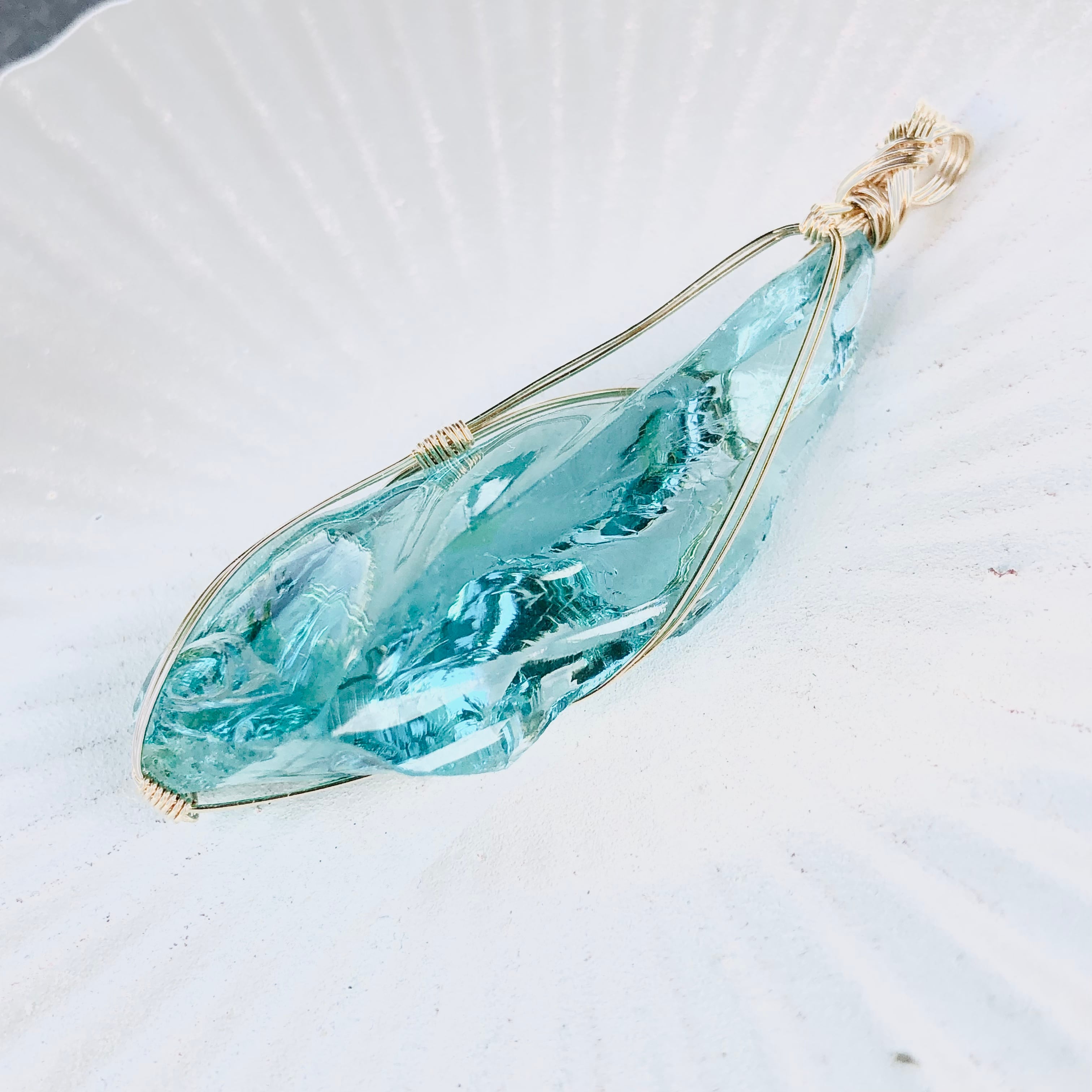 シエラネバダ産アンダラクリスタル☆宝石質～ Gem Cyan Angel～【世界