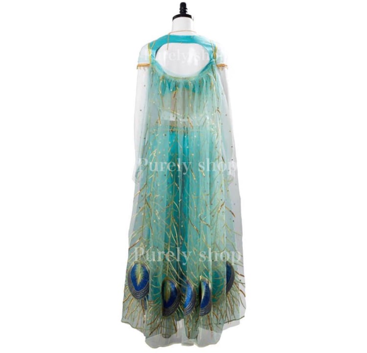 ディズニー アラジン 実写版 ジャスミン コスプレ Dハロ 衣装 仮装