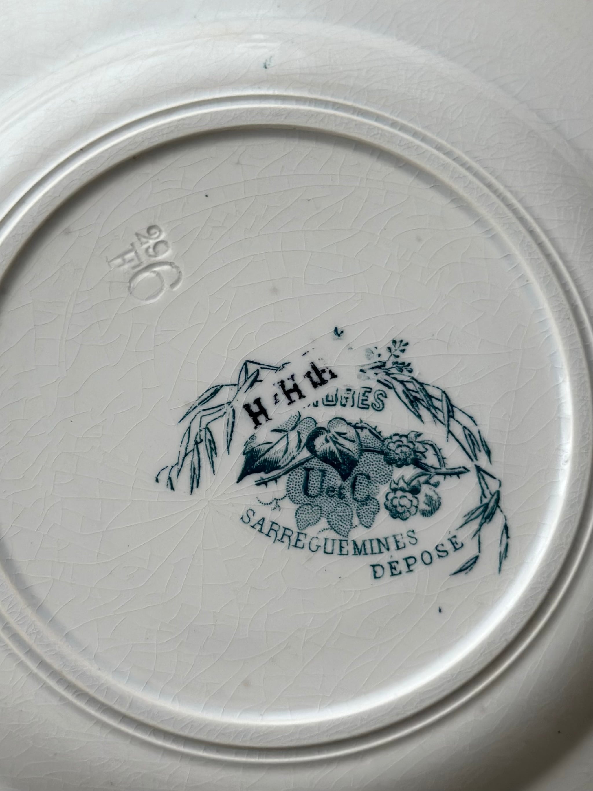 Sarreguemines サルグミンヌ / “MURES” デザートプレート | VIRON