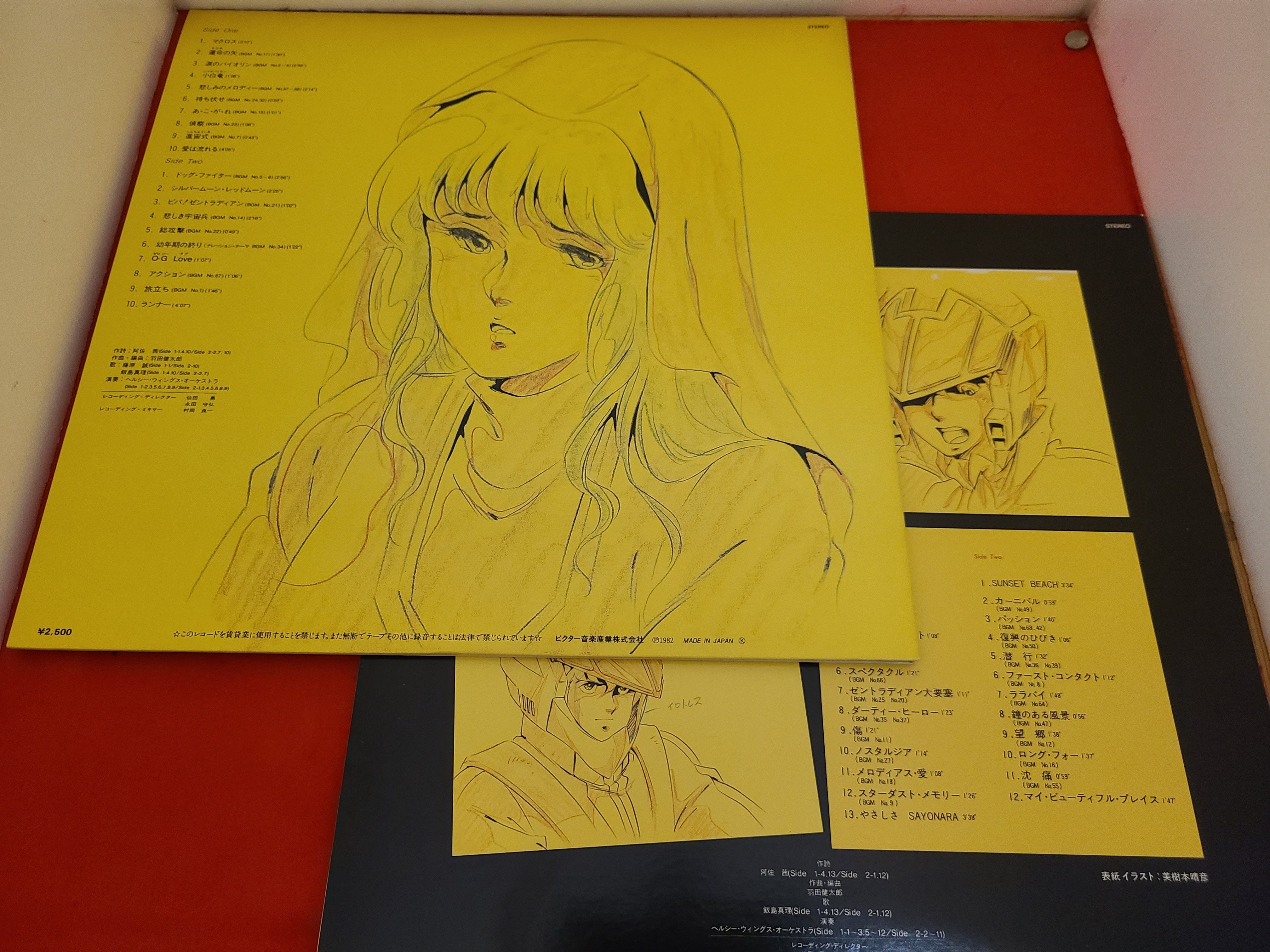 稀少！LPレコードアルバム 超時空要塞マクロス 2枚セット | 冒険浪漫堂